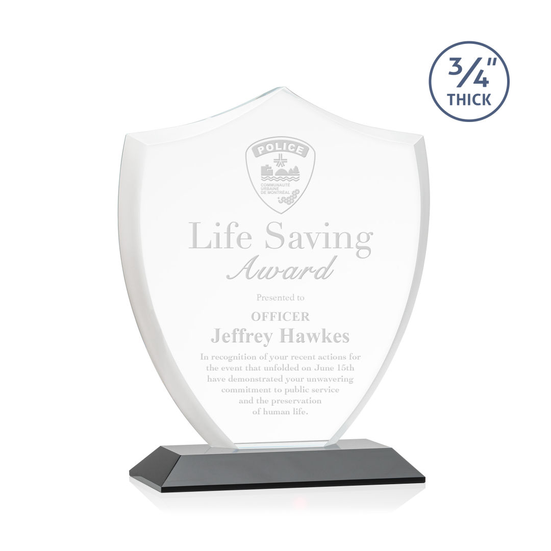 Scudo Shield Award - Black 4