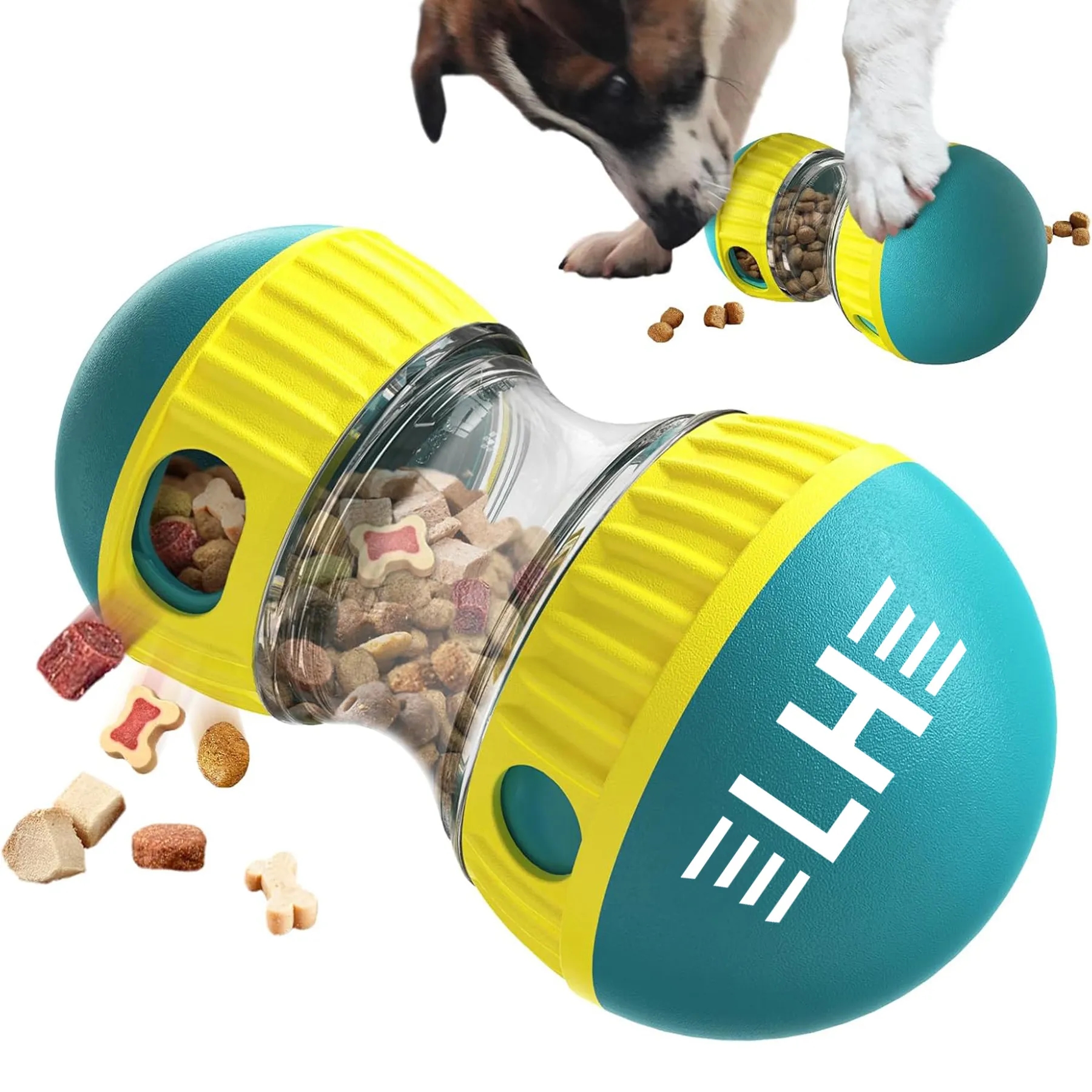 Slow Feeder Dog Bowls Ball Food Dispenser 6