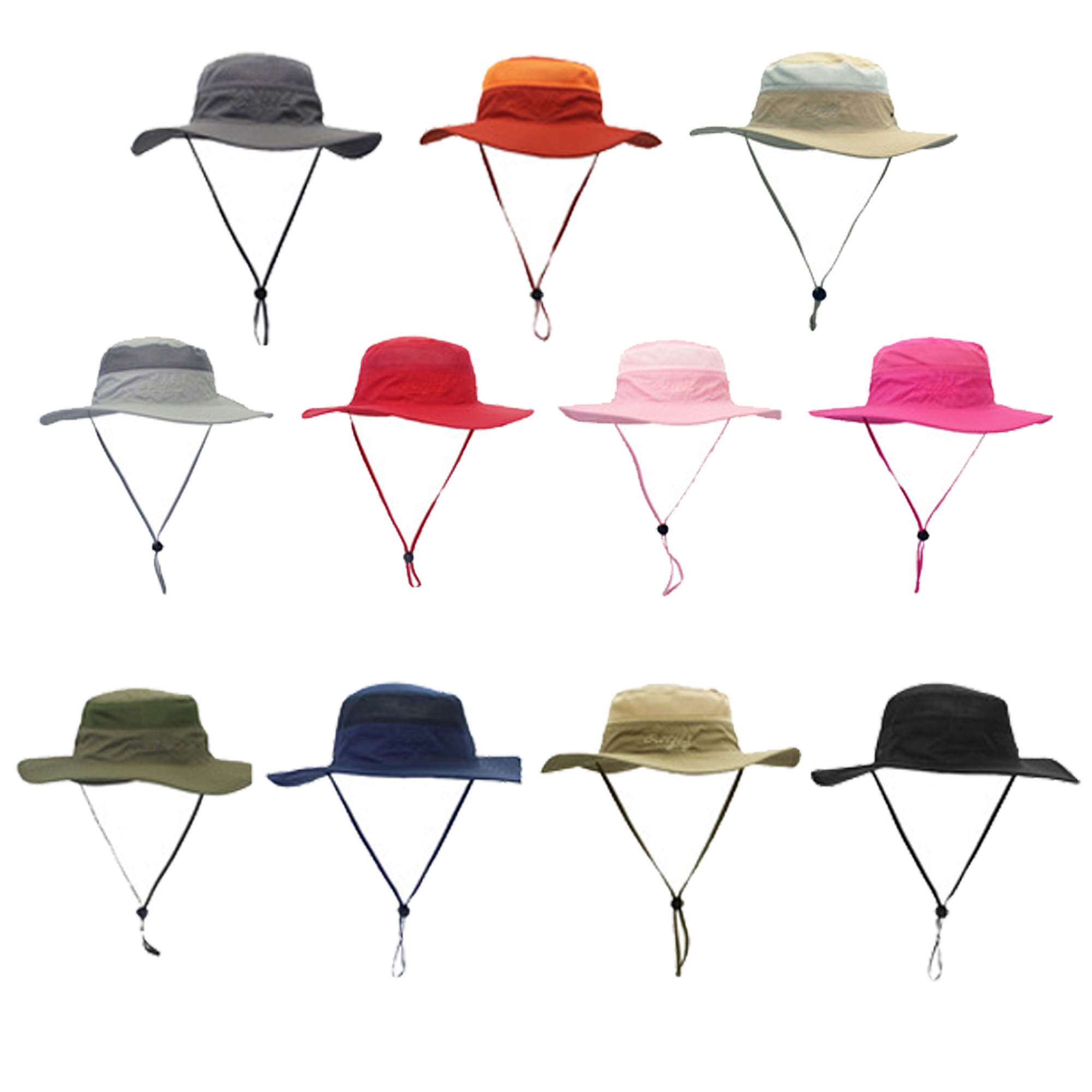 Fashionable Wide Brim Polyester Sun Hat 4