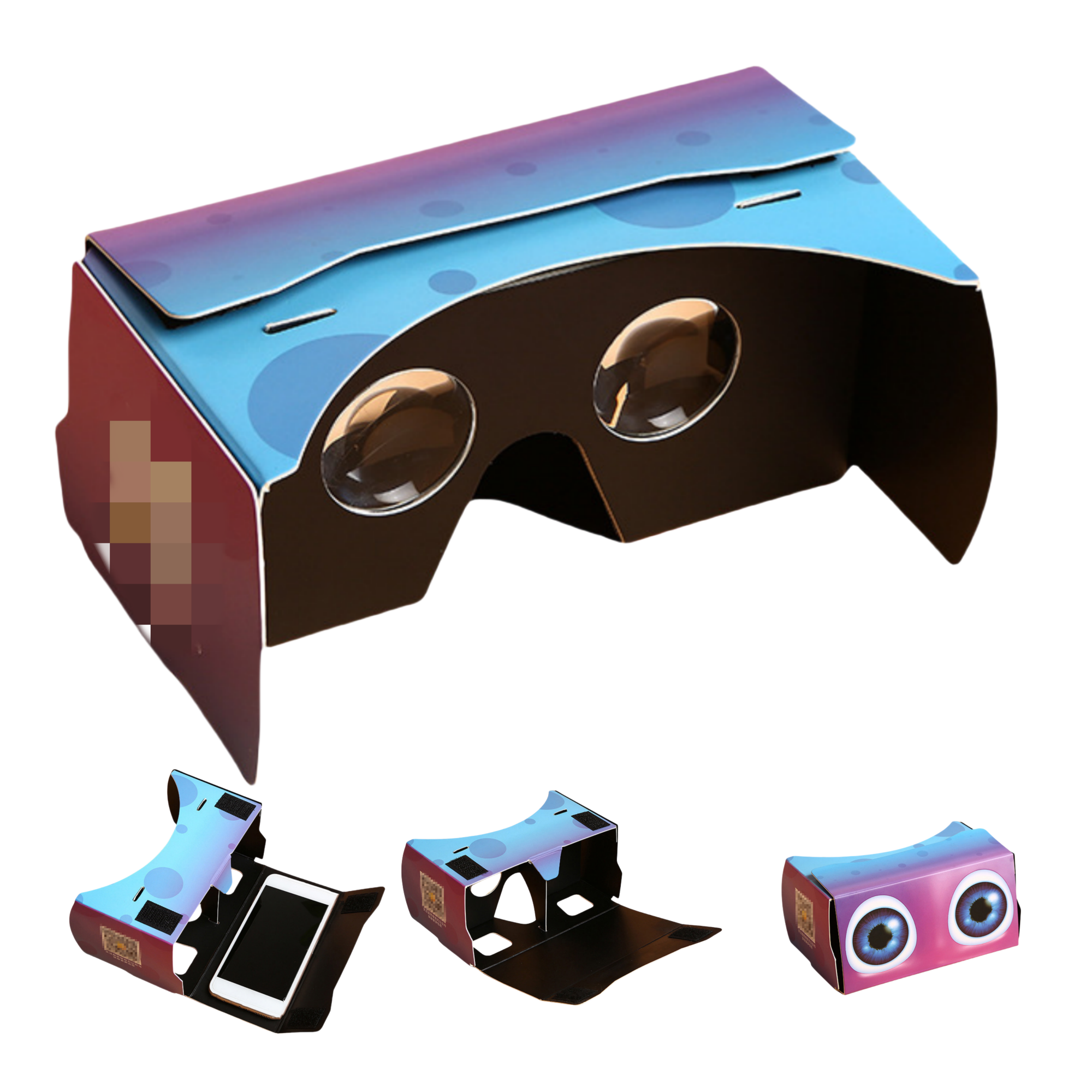 Kraft Paper VR Virtual Reality Box 1