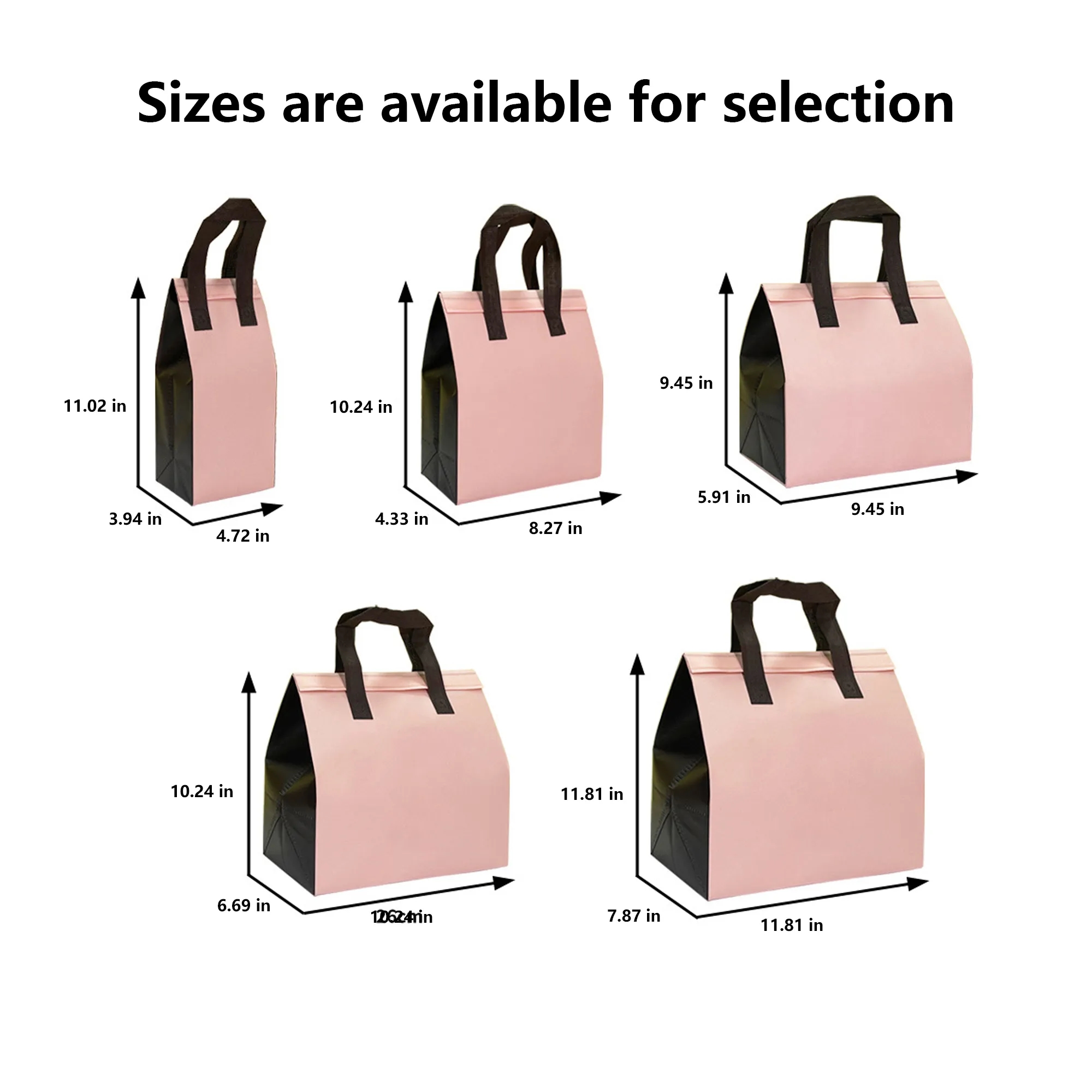 Insulated Aluminum Foil Delivery Bag 5