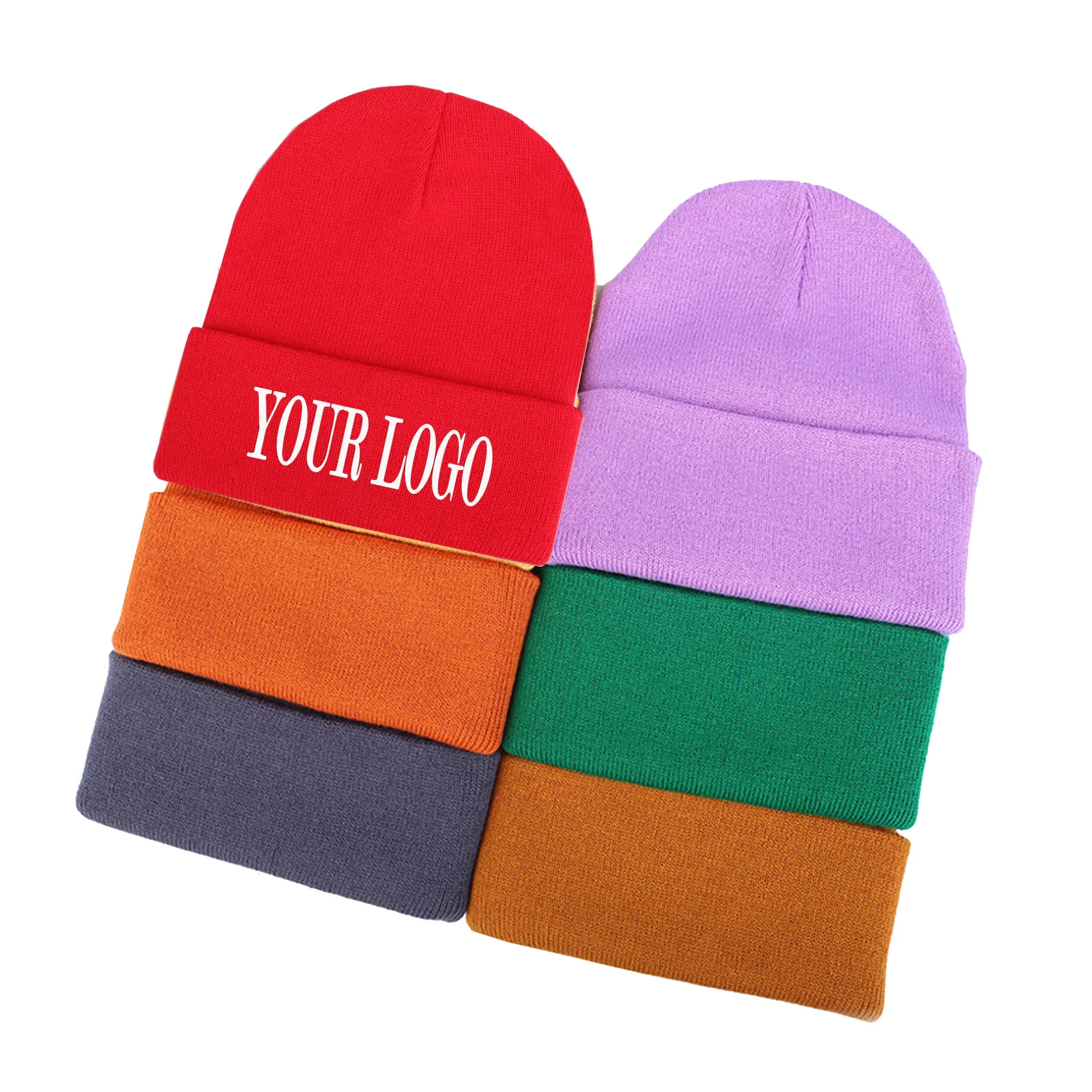 Knit Beanie Cap MOQ 100PCS 2