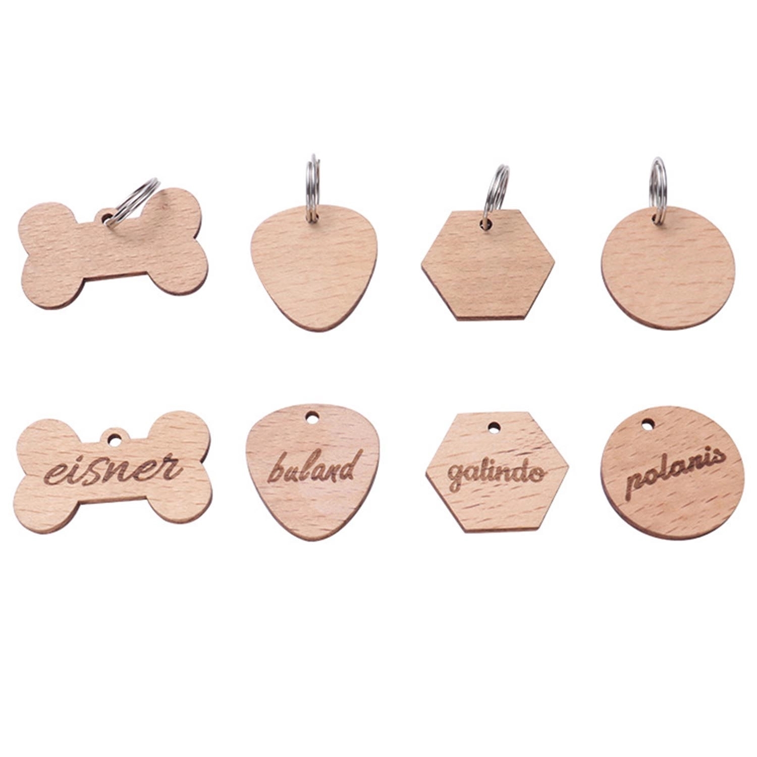 Wood Key Chain 2