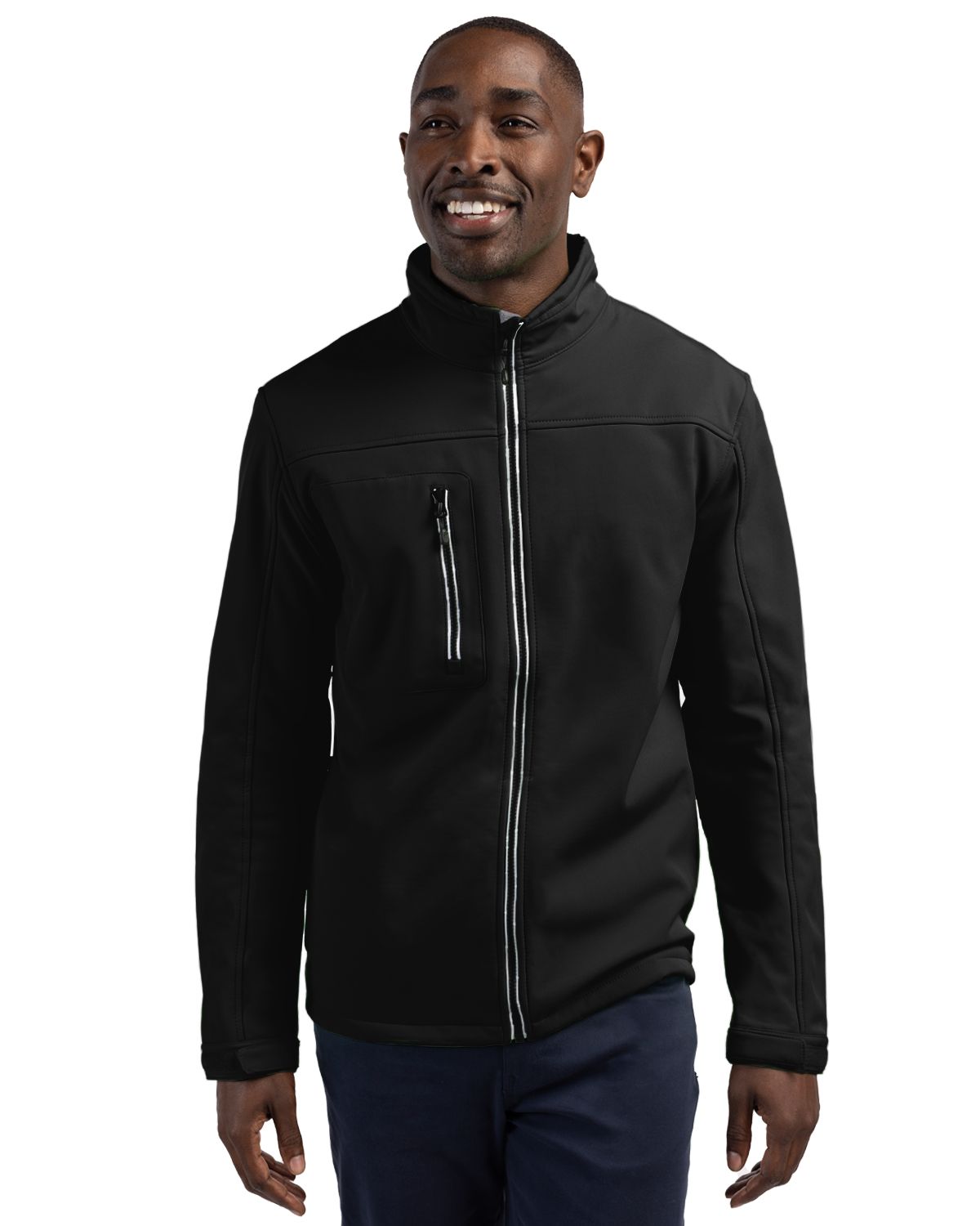 Clique Telemark Recycled Stretch Softshell Mens Full Zip Jacket 7