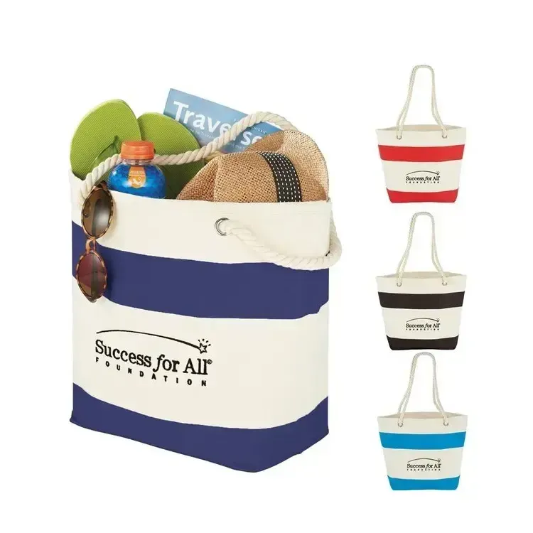 Cruising Tote Bag With Rope Handles, custom tote bag with logo imprint 5