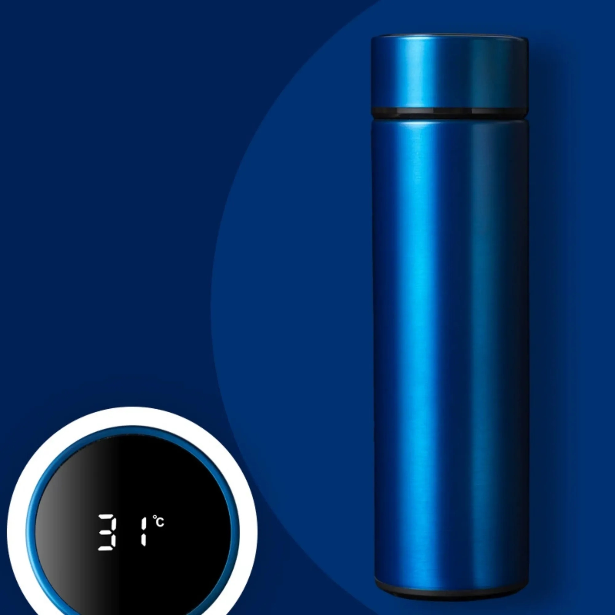16 OZ Stainless Steel Smart Thermos Cup with LED Temperature 2