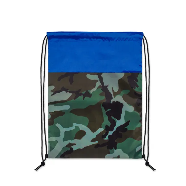 Colored Camo Drawstring Tote Bags 1