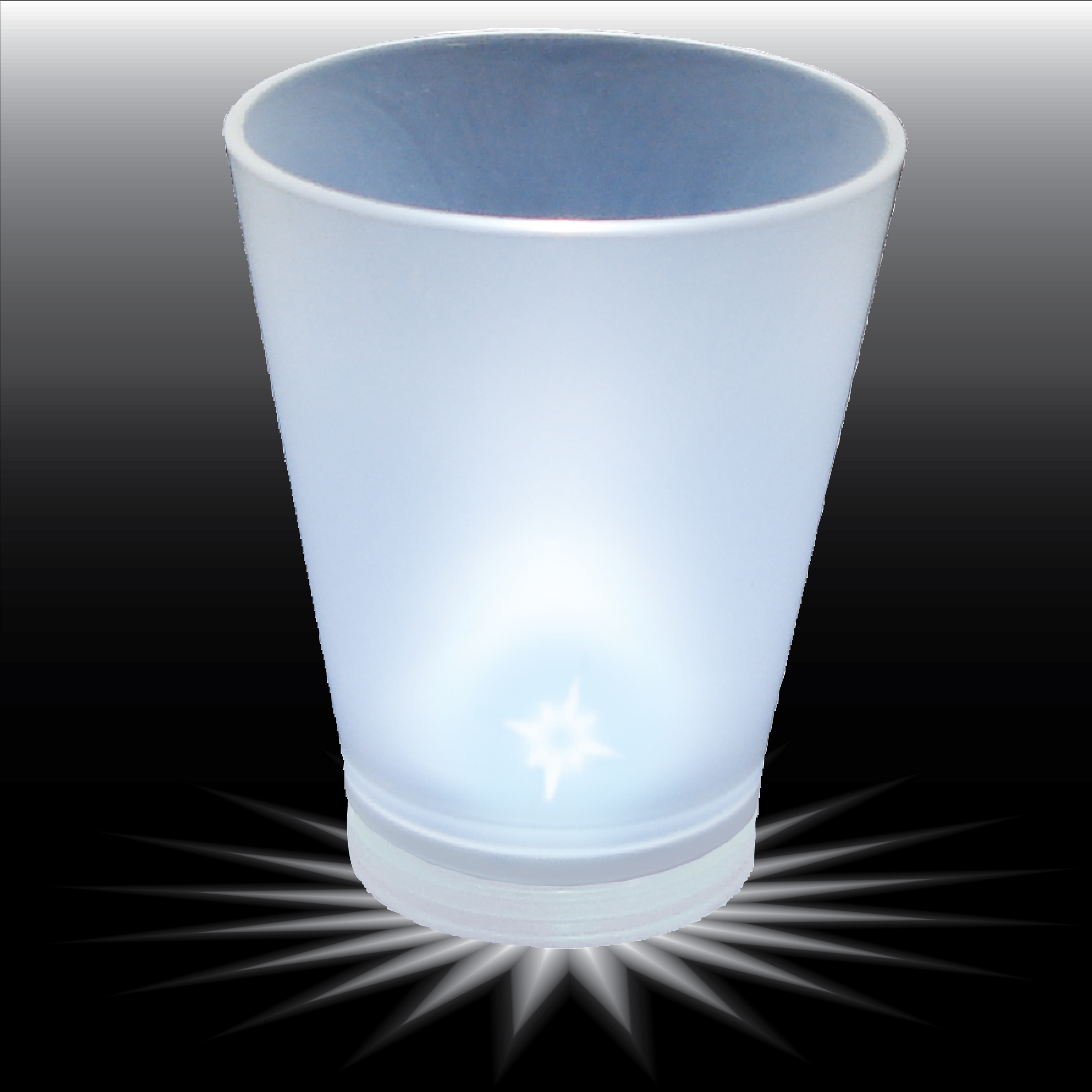 1.5oz Light Up Plastic Standard Shot Glass 1