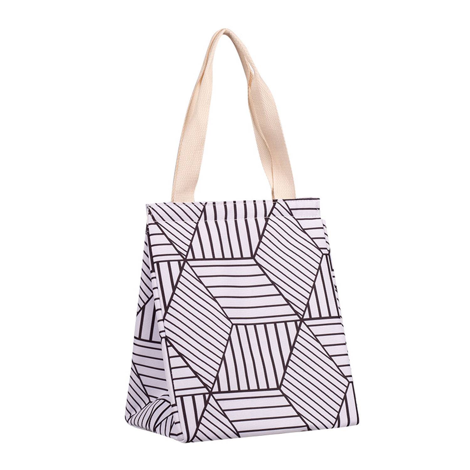 Portable Waterproof Insulated Lunch Bag with Large Capacity 4