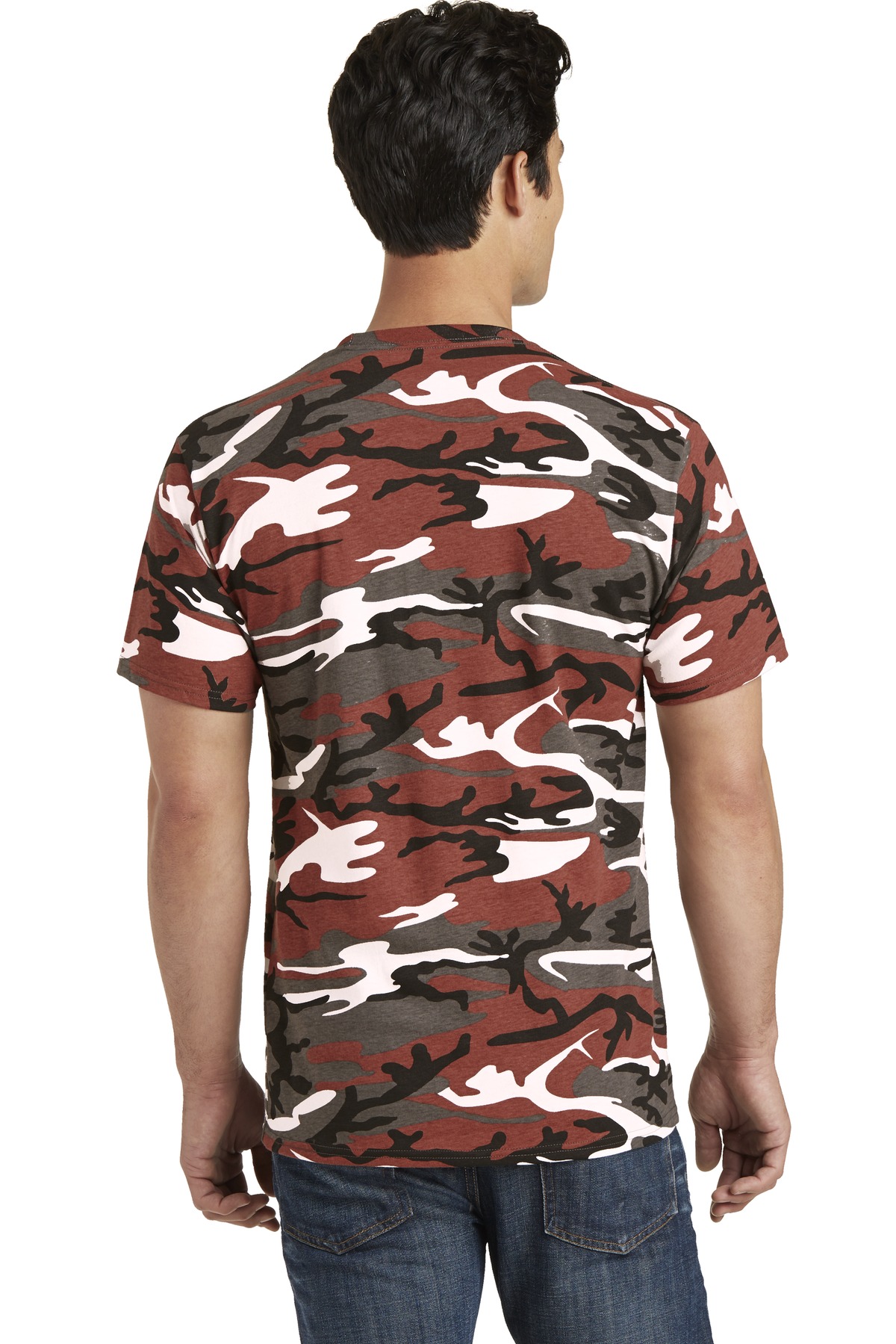 Port & Co Core Cotton Camo Tee. PC54C 20