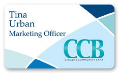 Laminated Personalized Name Badge (1.75"x3") Rectangle