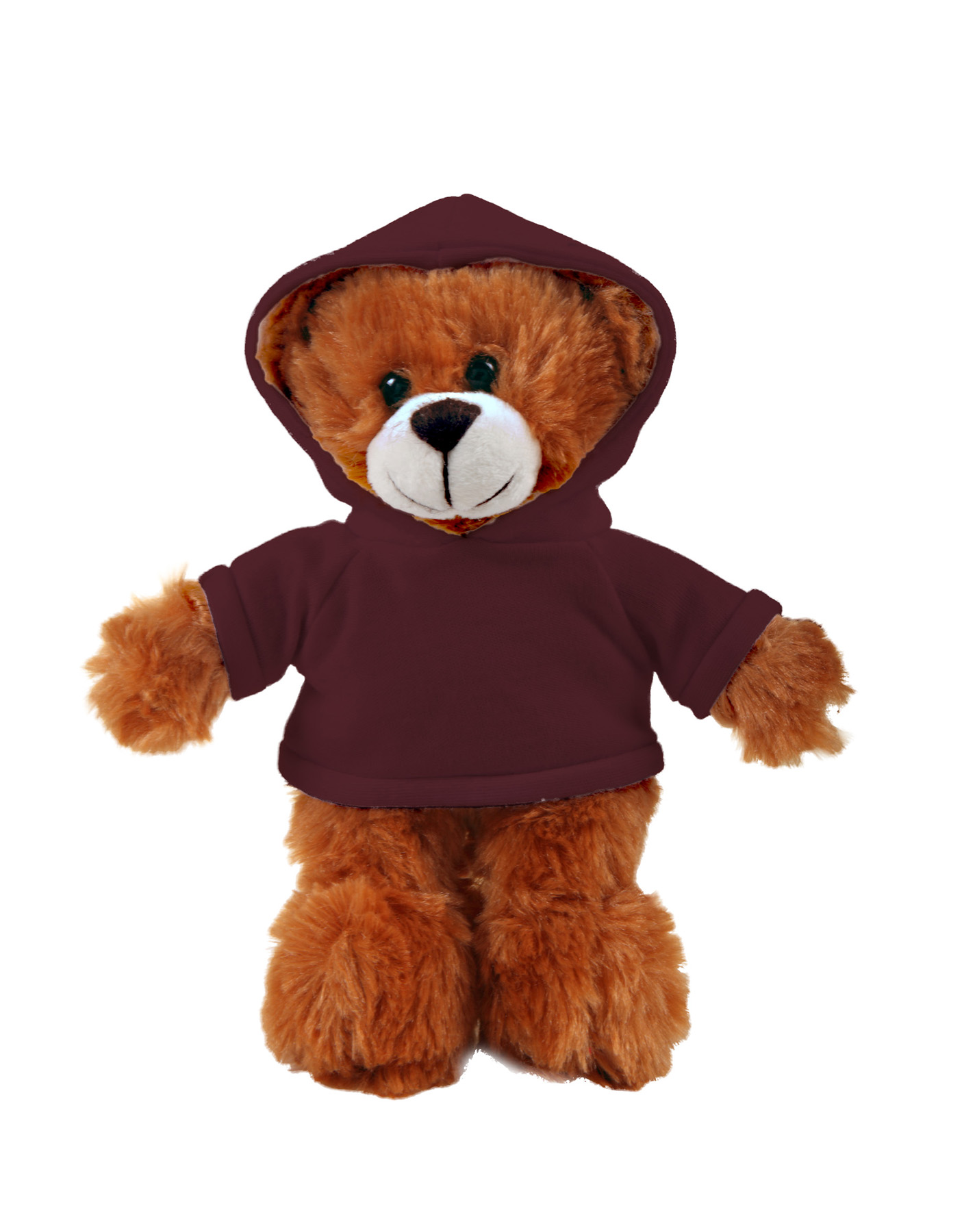 soft plush Mocha Bear with hoodie 8