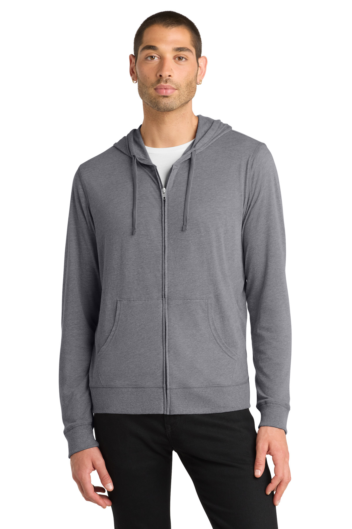 District Jersey Full-Zip Hoodie. DT1100 13