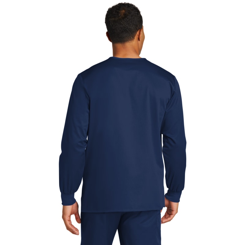 WonderWink Unisex WorkFlex Snap-Front Scrub Jacket 24