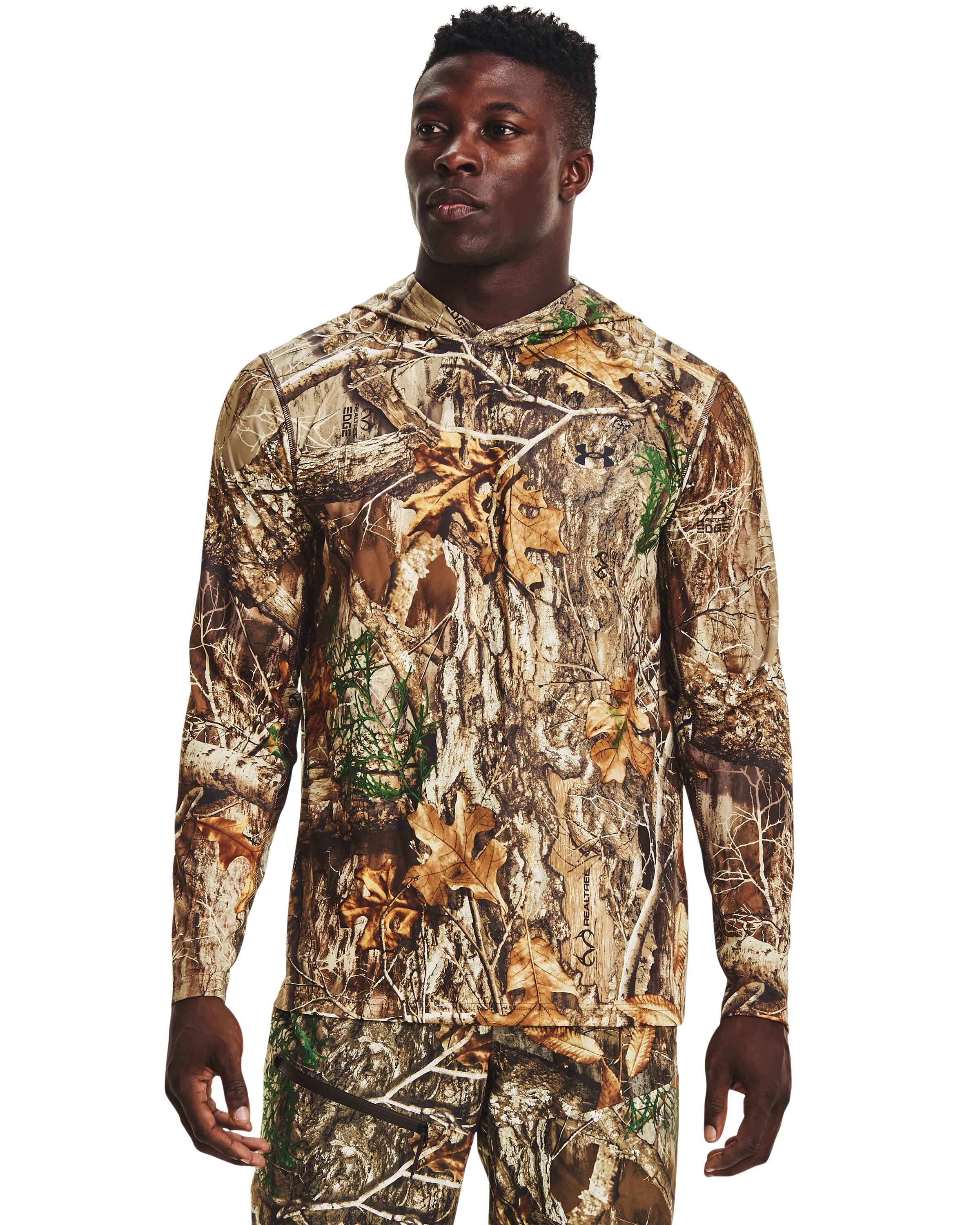 Men's UA Iso-Chill Brush Line Hoodie, custom hoodie or sweatshirt with logo imprint 2