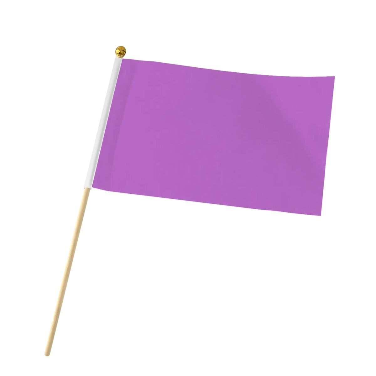 Small Handheld Polyester Flag with Durable Handle 11