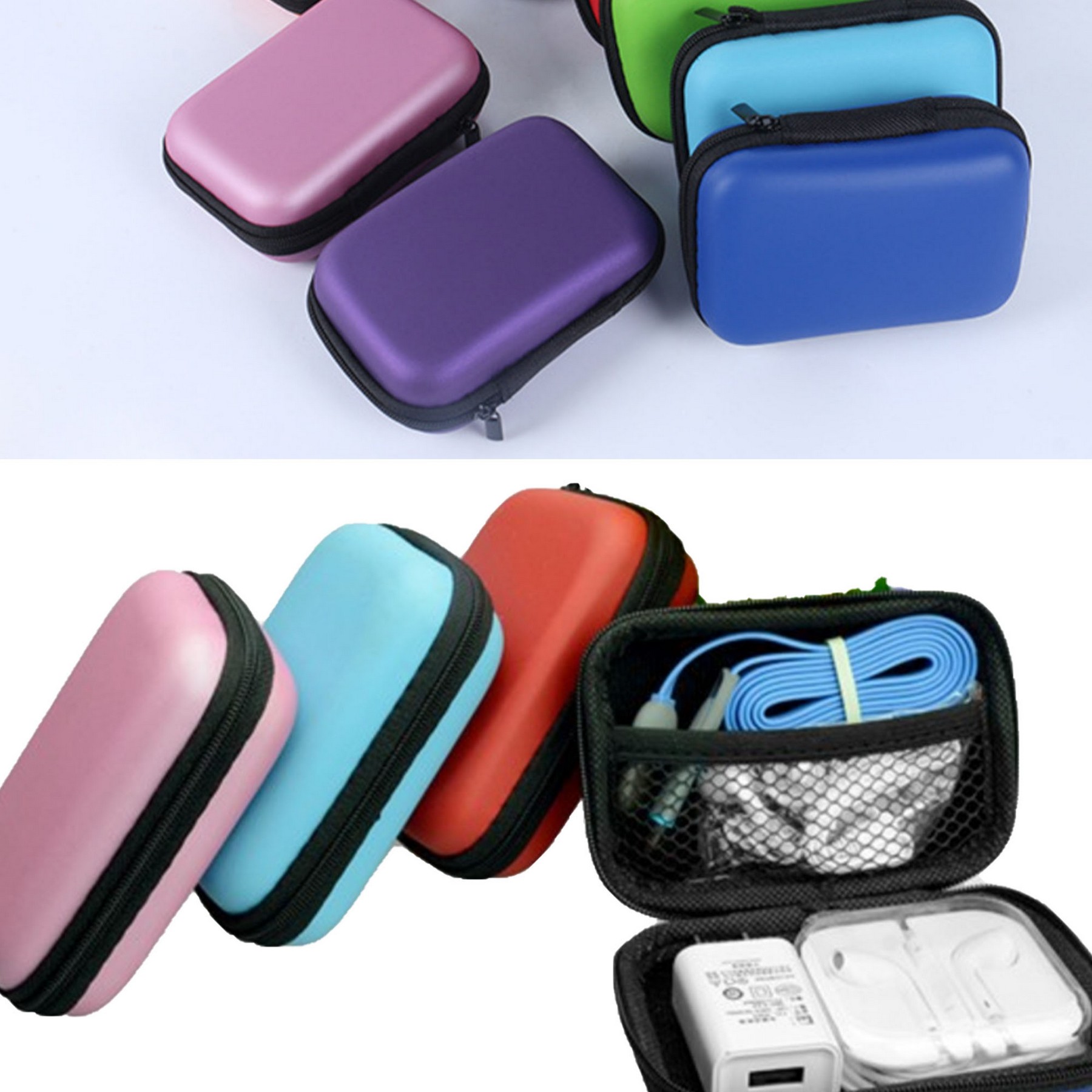 Oximetry Storage/Earphone Organizer Case 3