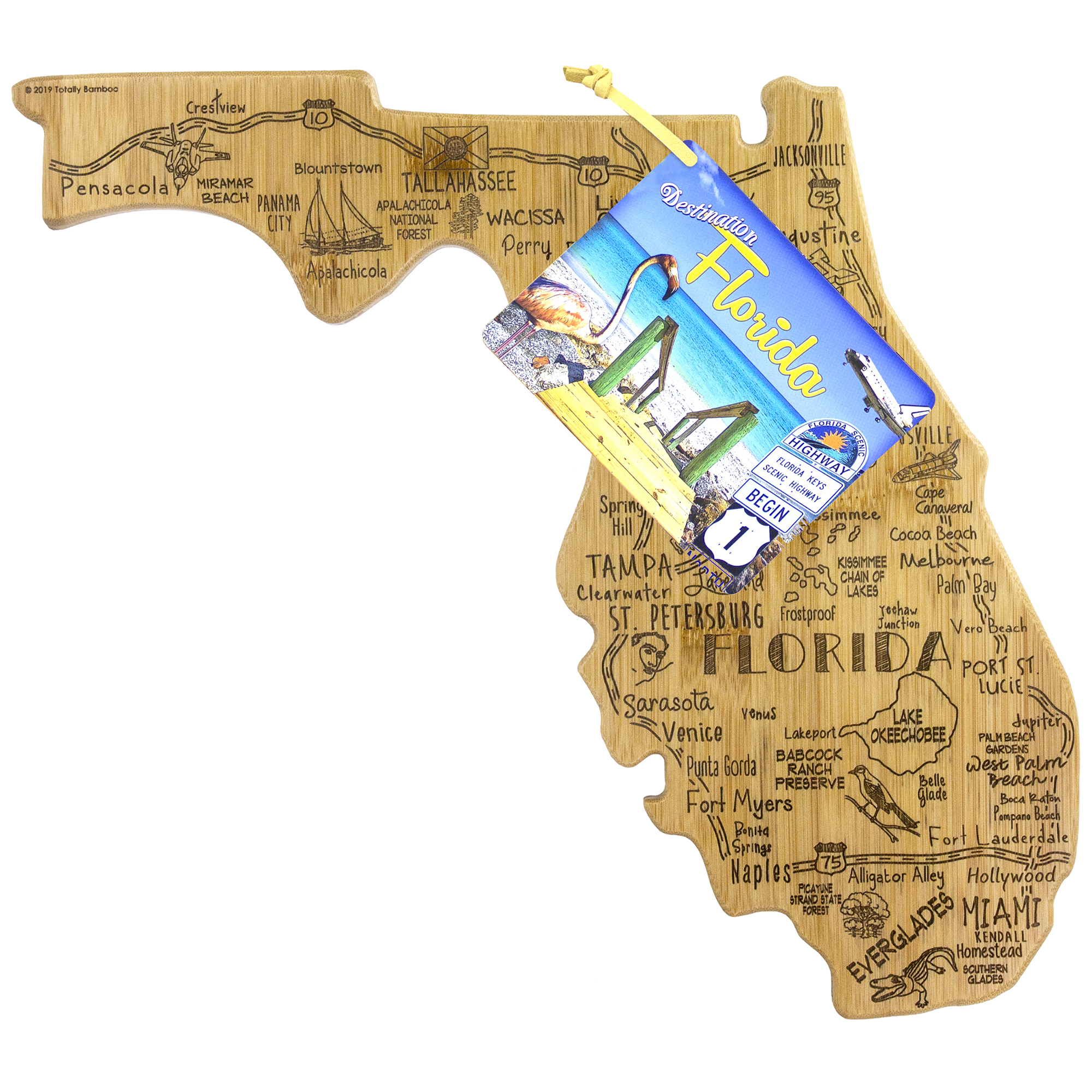 Destination Florida Cutting & Serving Board 4