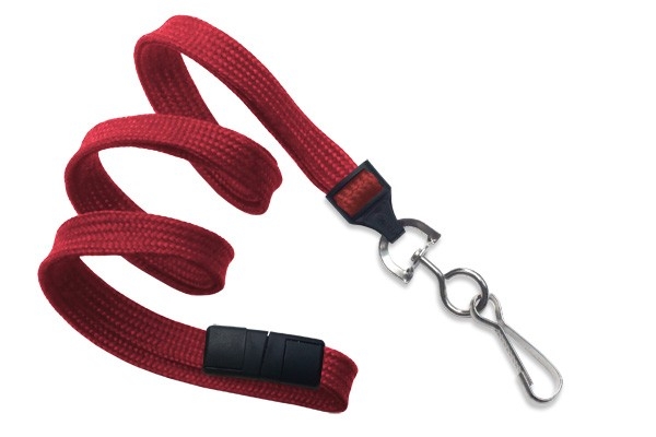3/8" Bamboo Lanyard with Breakaway (Plastic J-Hook) 48