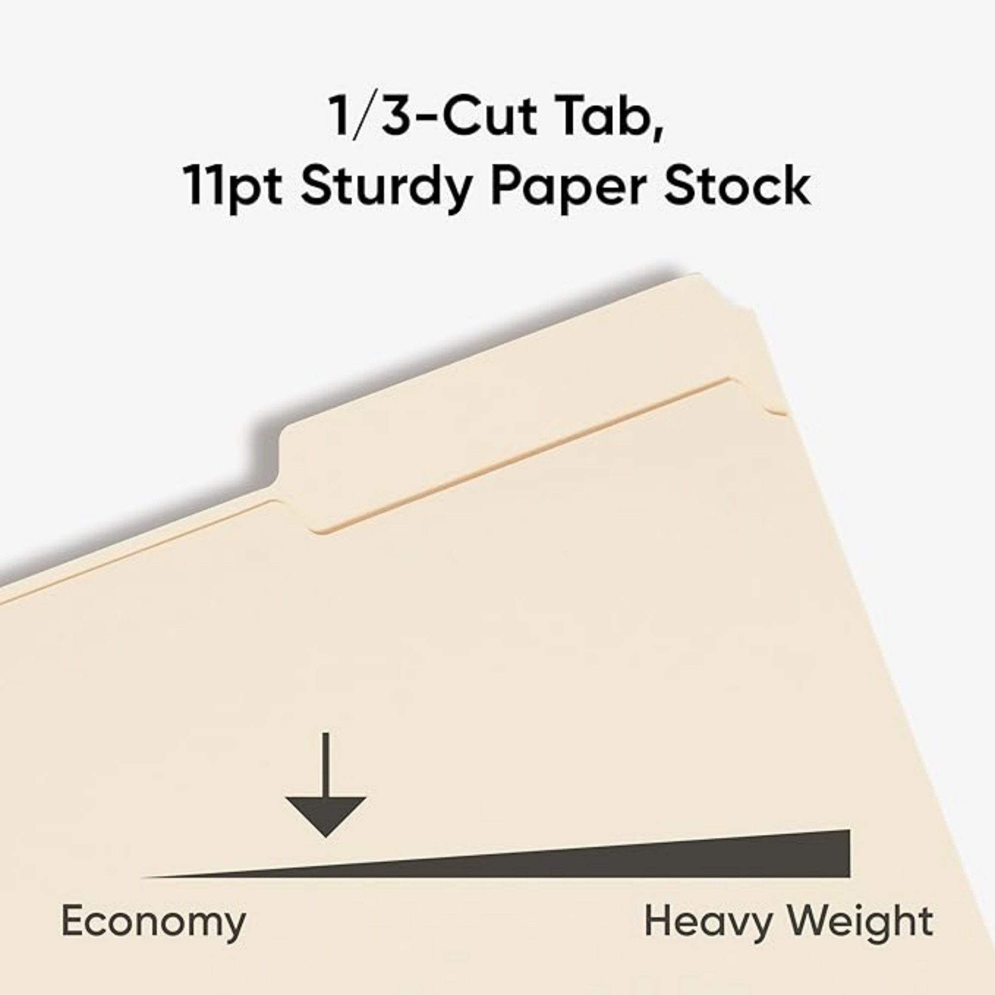 1/3-Cut Tab Legal Size File Folder 4