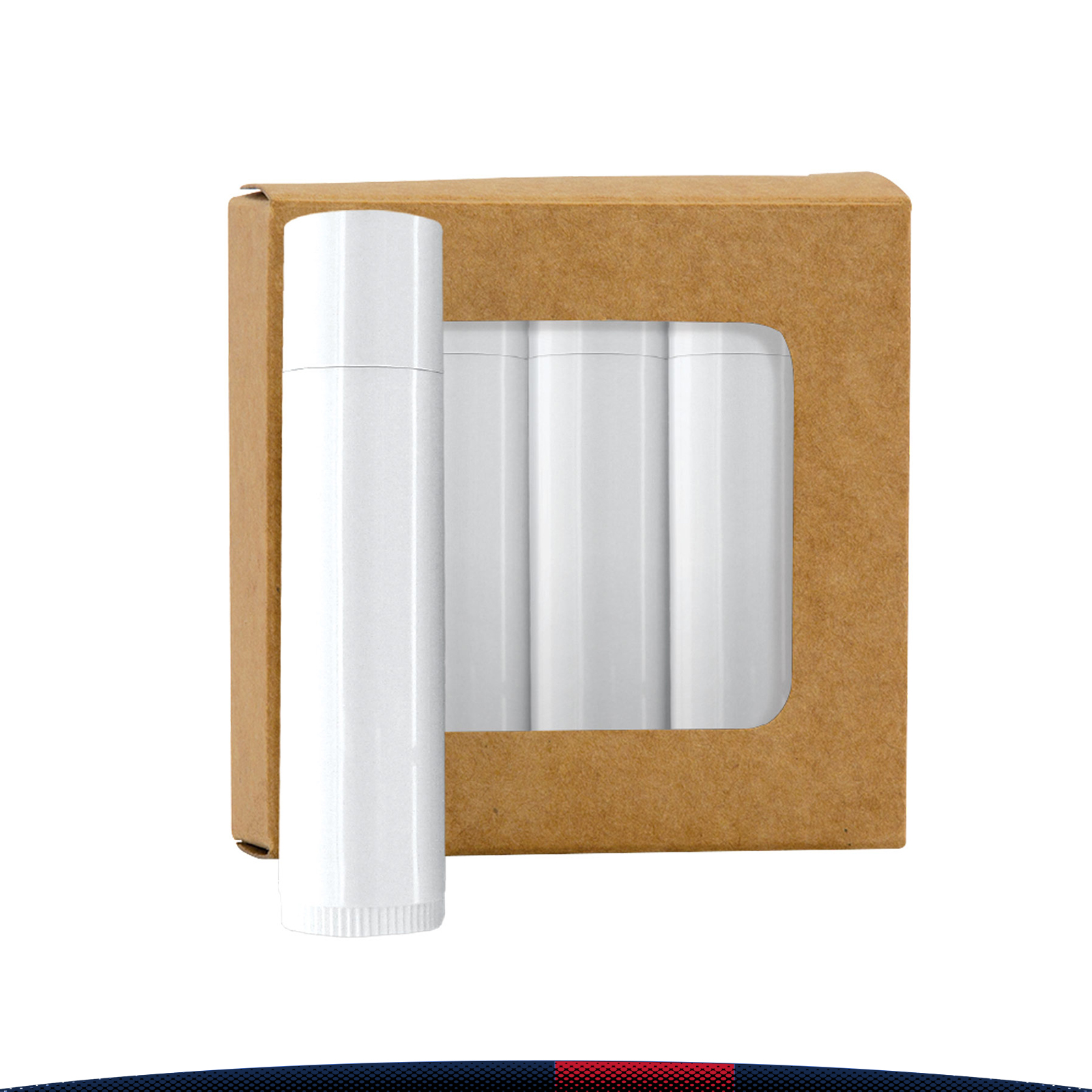 Kissel SPF 15 Lip Balm 4-Pack in Kraft Window Box 3