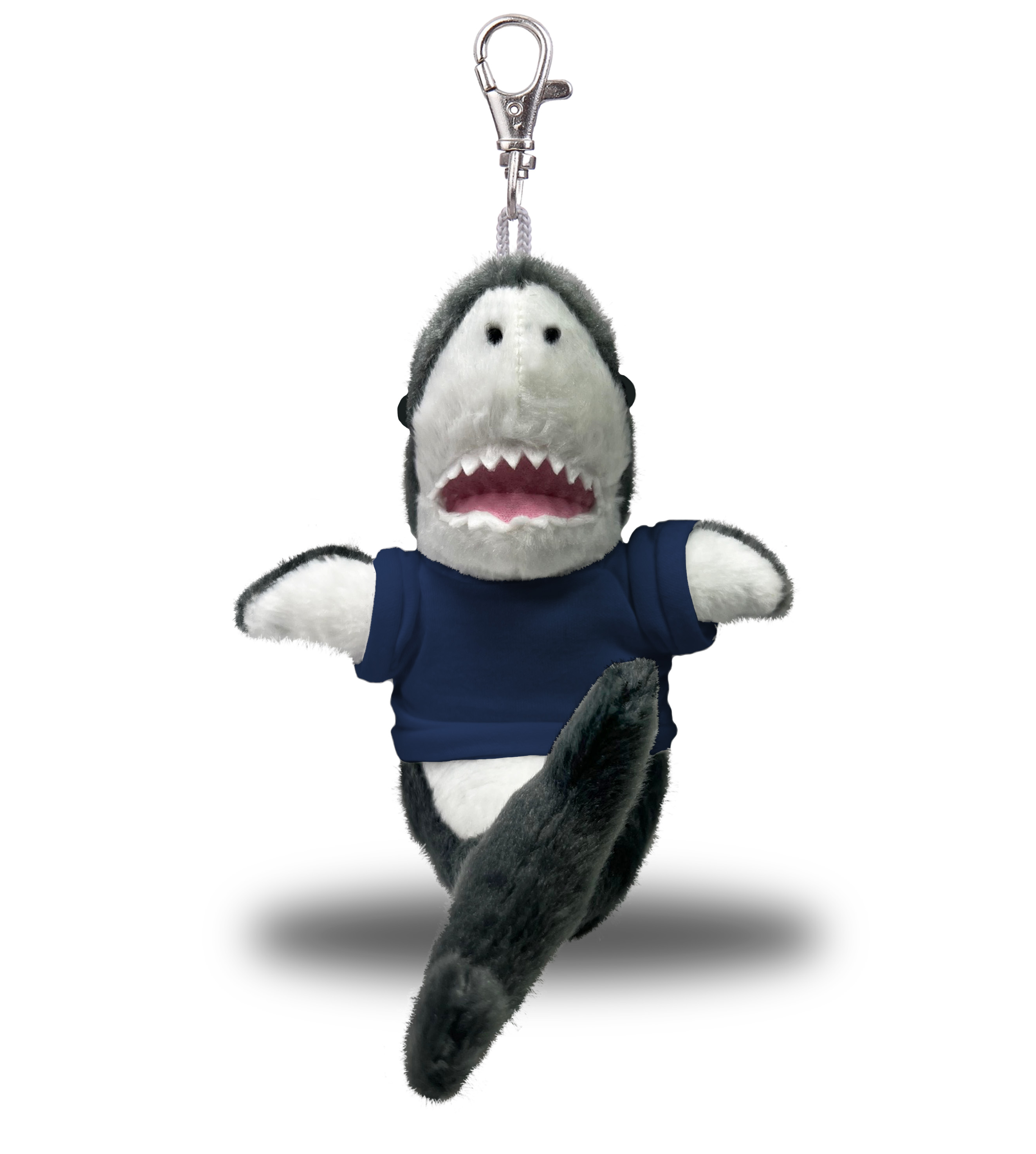 Great White Shark 4" Keychain w/ T-Shirt 7