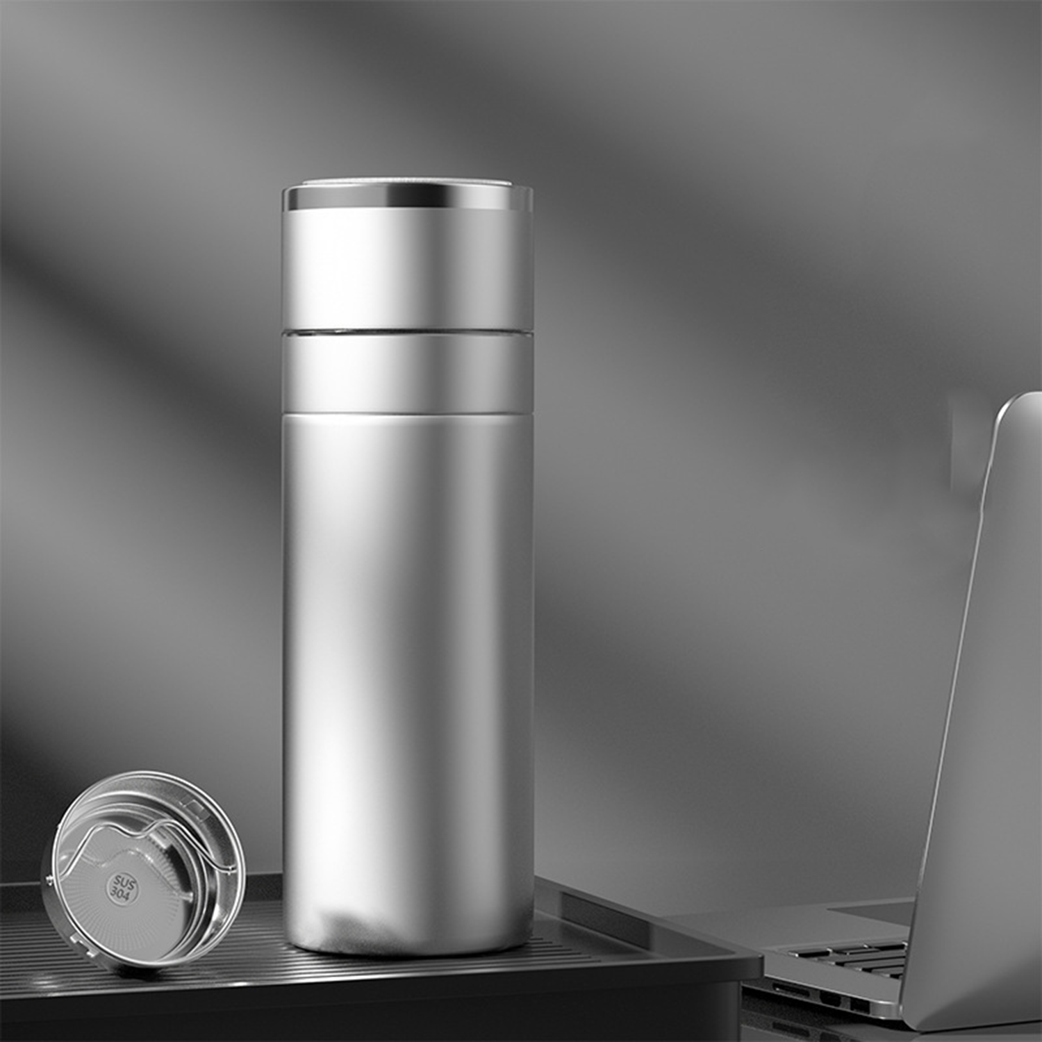 One-Click Fast Opening Stainless Steel Bottle 4
