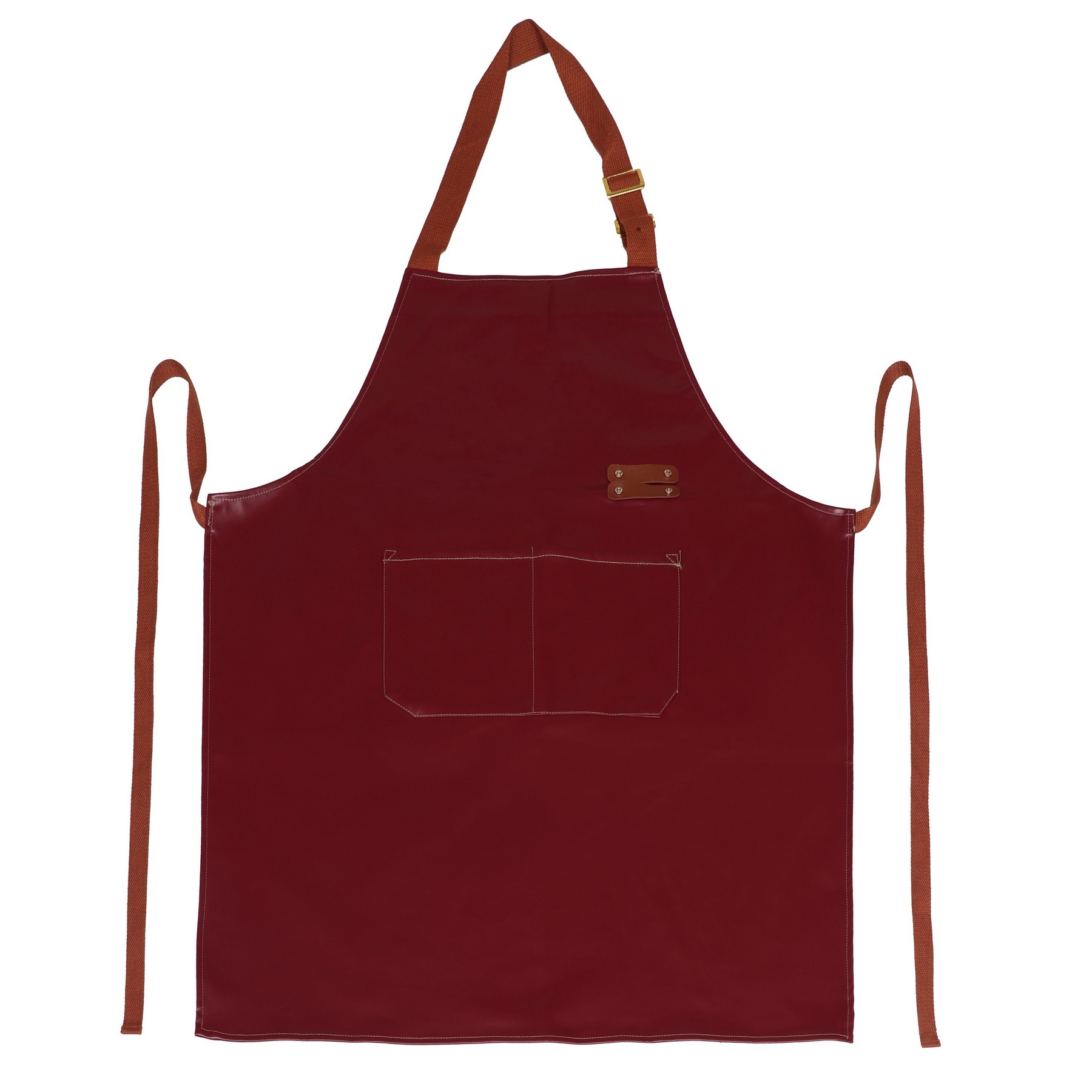 Full Color Heat Transfer Premium Water and Oil Repellent PU Leather Apron 8