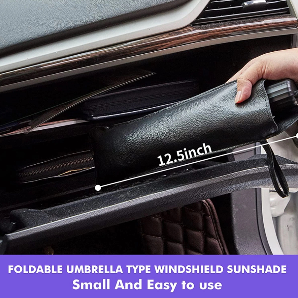Car Windshield Sun Shade Foldable Umbrella 6