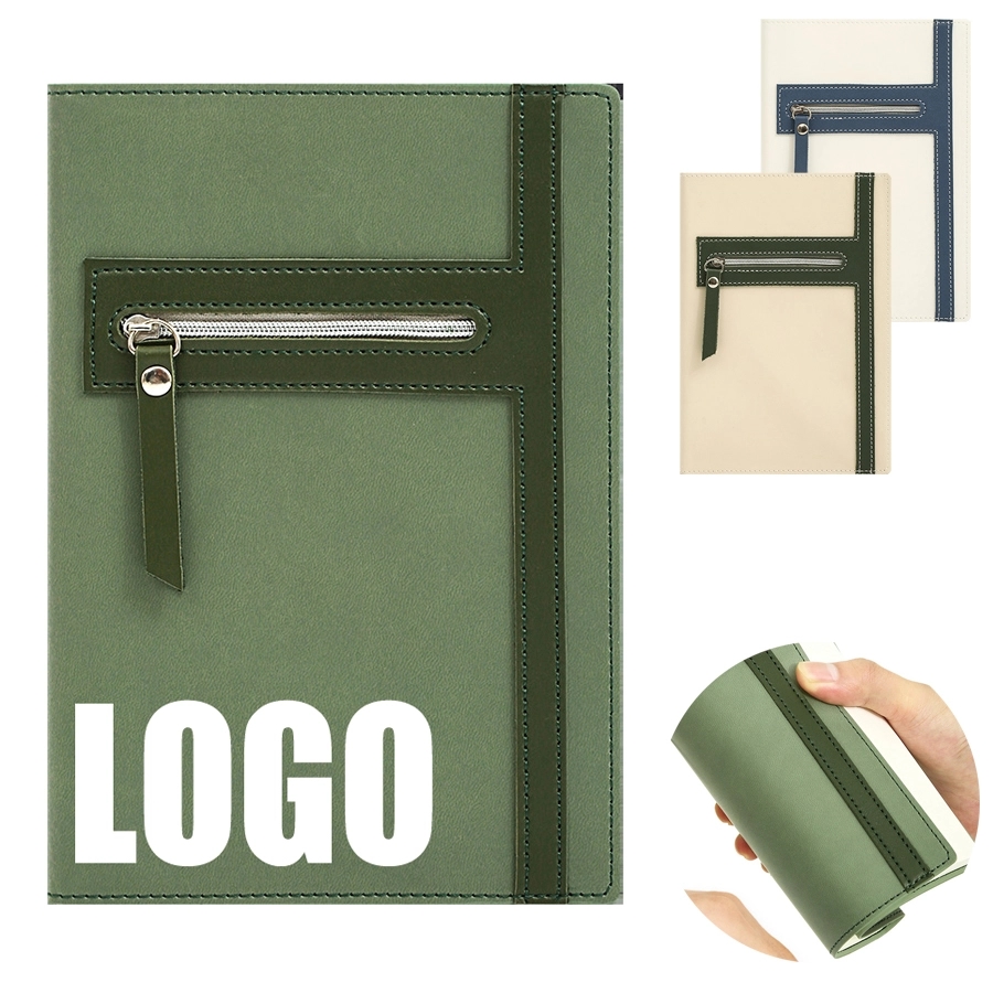 PU Leather A5 Business Travel Journal Diary Notebook 5