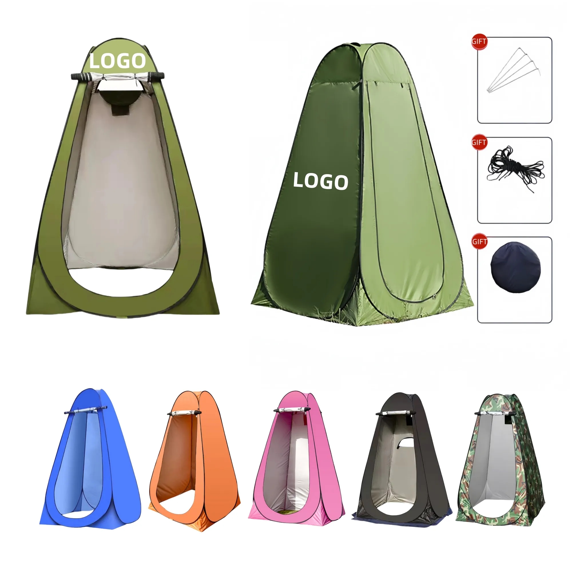 Portable Outdoor Shower & Changing Tent 3