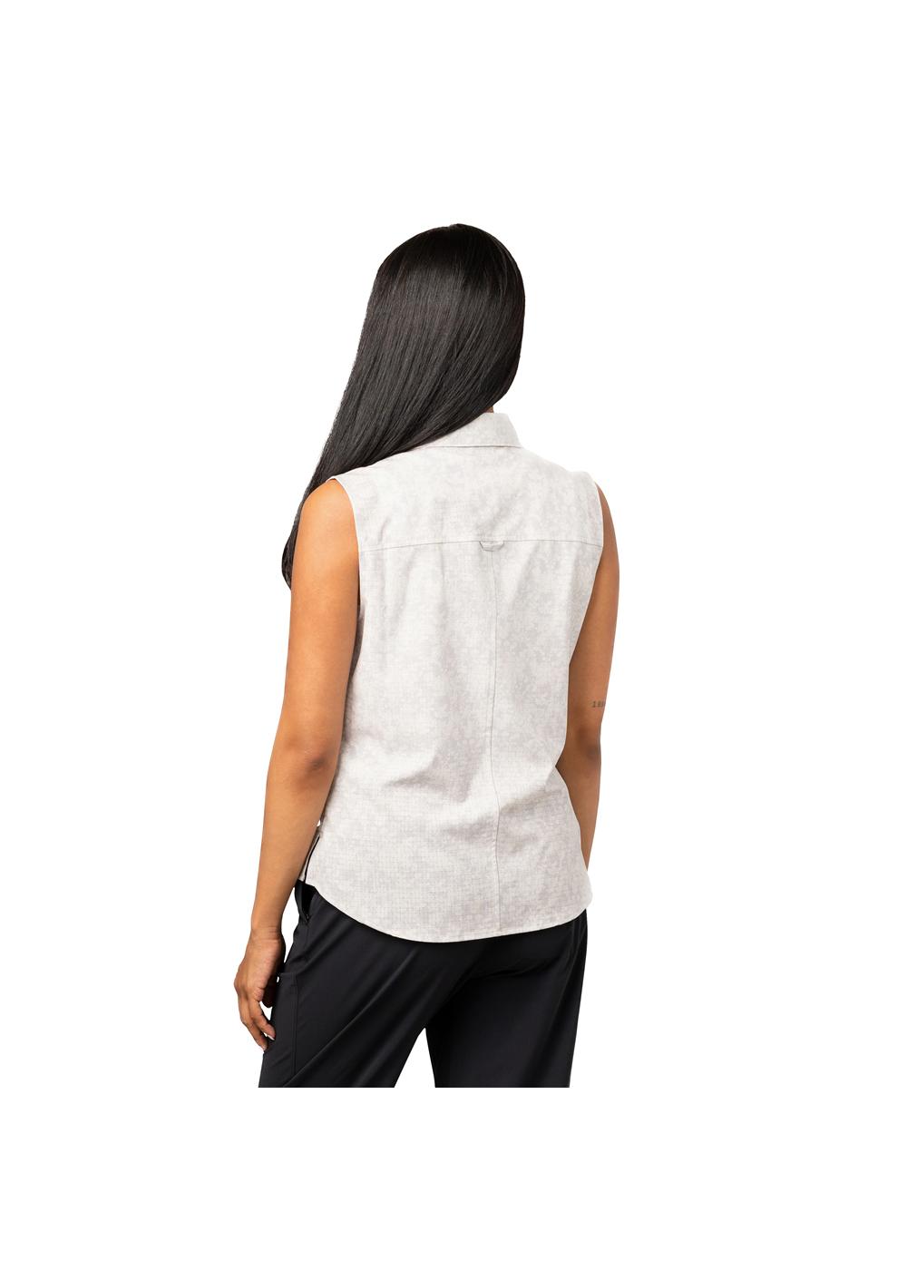 Storm Creek Women's Enthusiast 4-Way Stretch Printed Sleeveless Outdoor Shirt 4