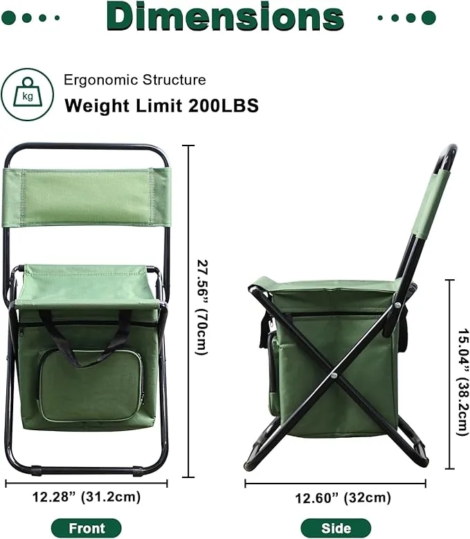 Remington Cooler Backpack Chair 3
