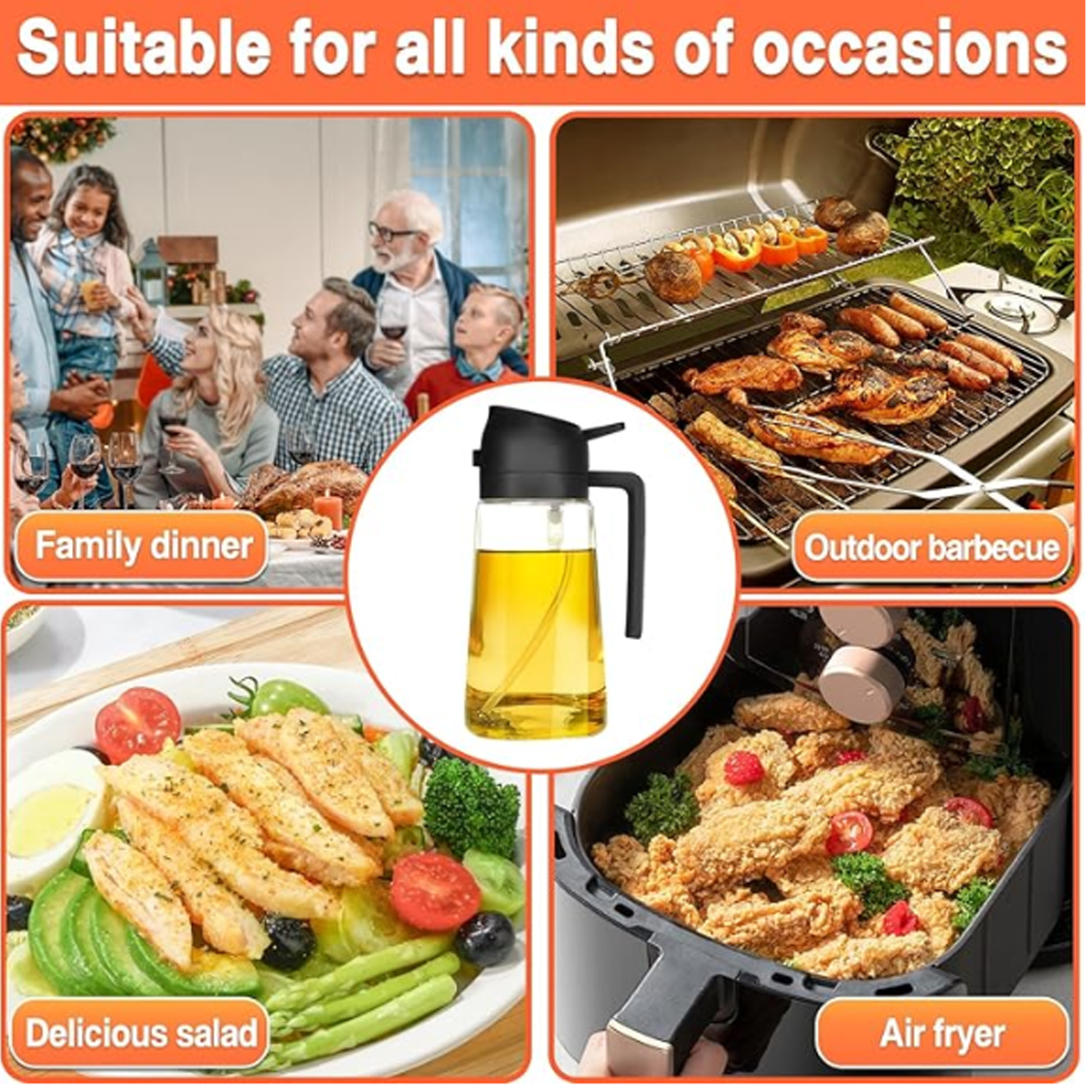 16oz Oil Dispenser Bottle for Kitchen 4