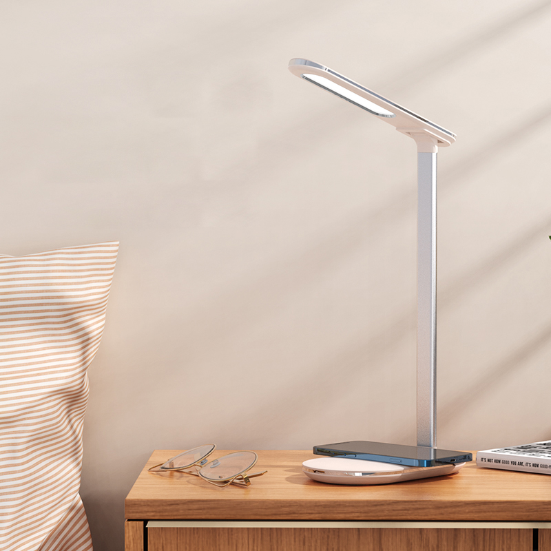 Multifunctional LED Desk Lamp with 10W Fast Wireless Charging 11
