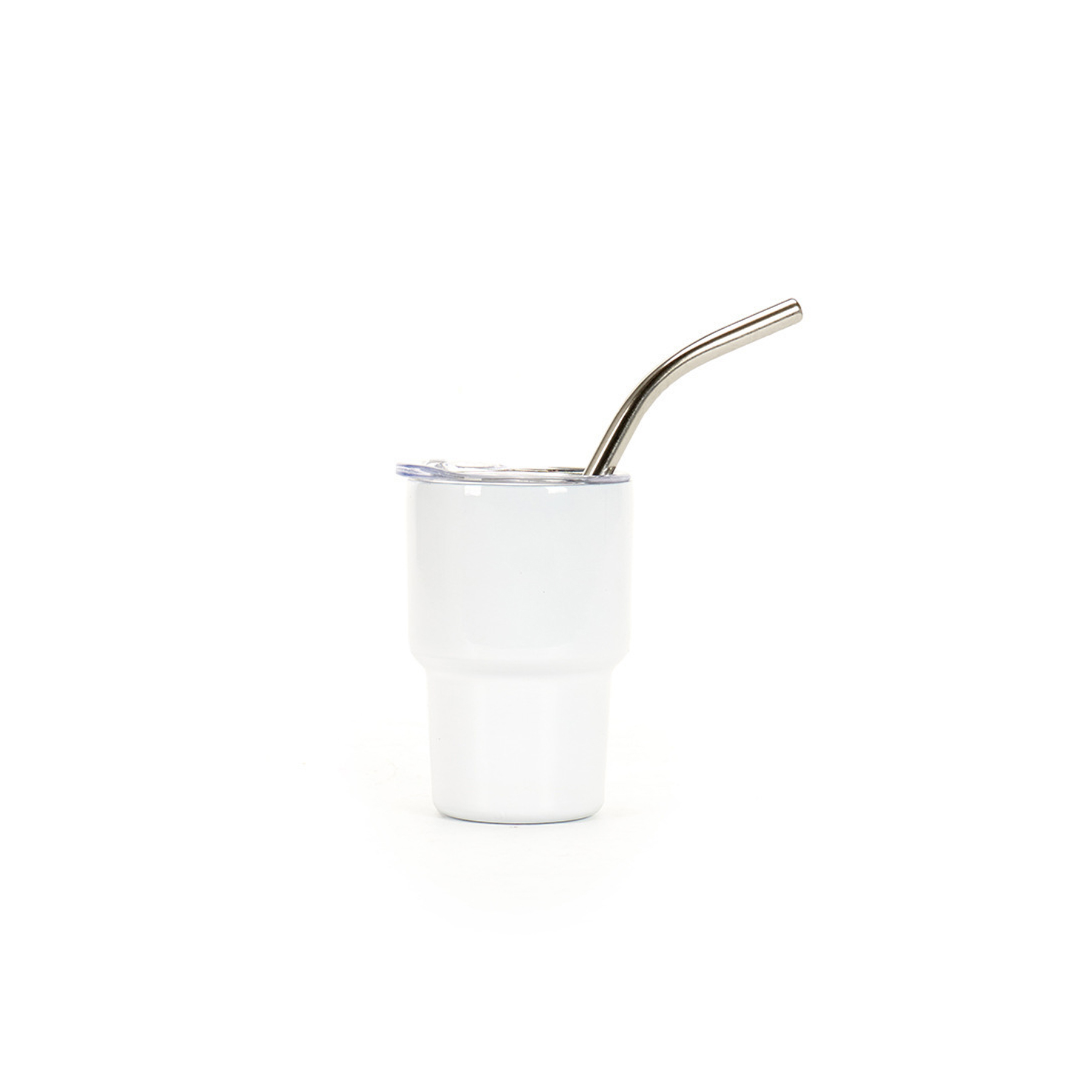 Mini 2oz Wine Tumbler With Straw 1