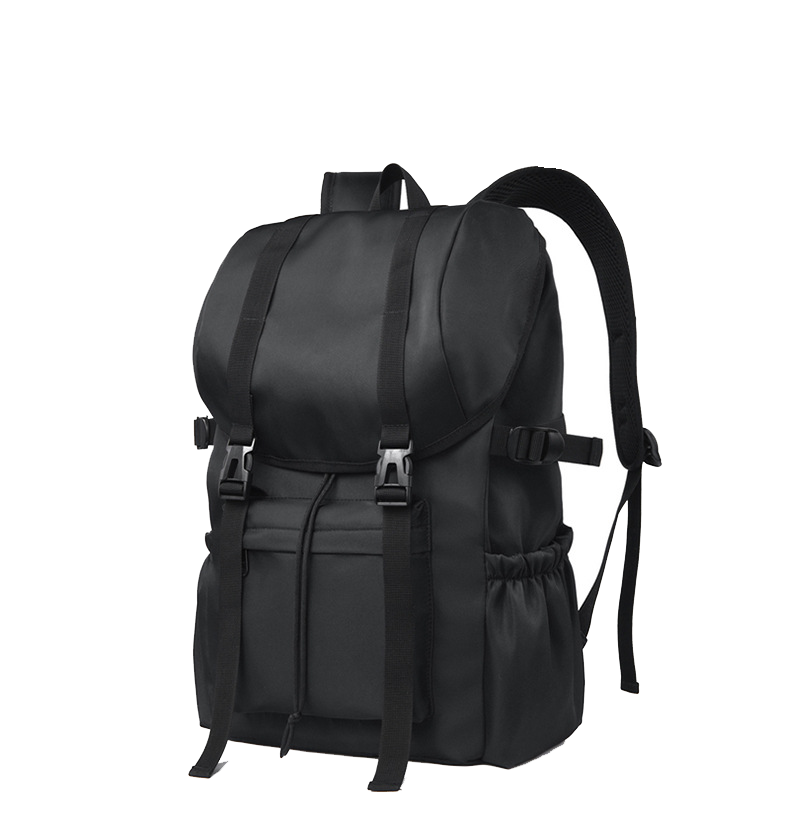 Water Resistant Drawstring Canvas Commuter Backpacks 3