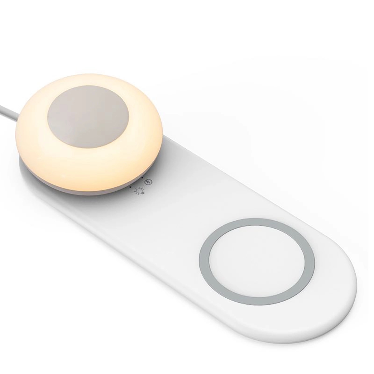 Creative LED desk lamp with wireless charger 2