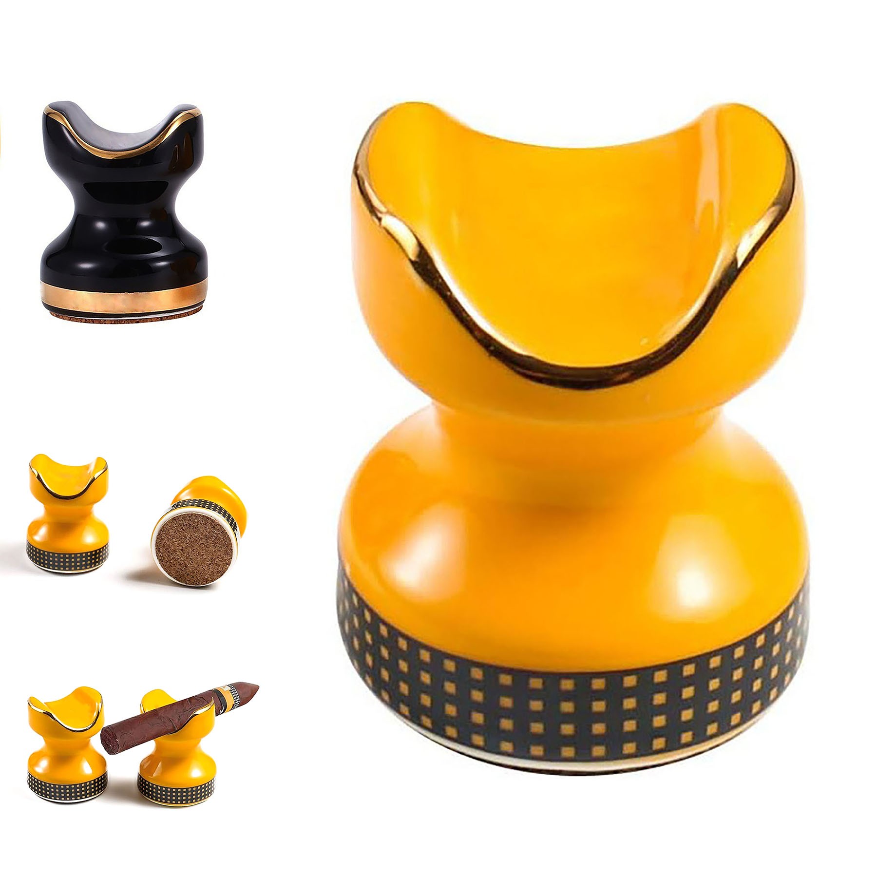 Ceramic Cigar Holder