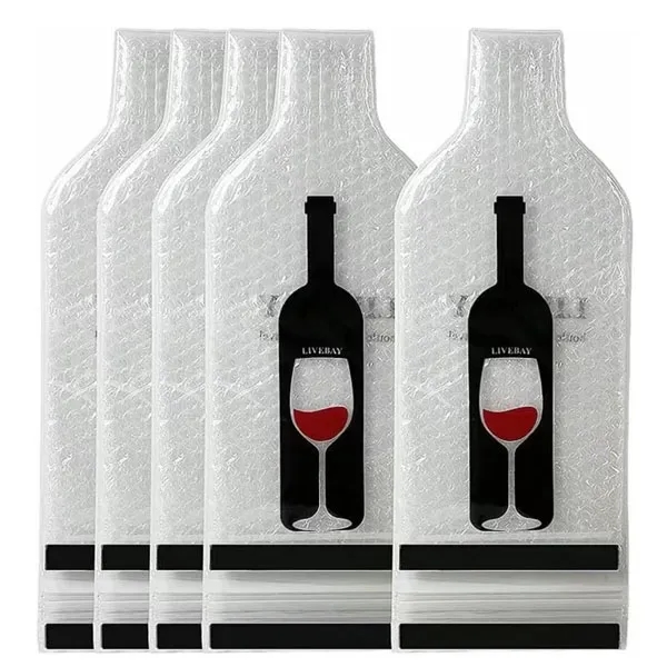 Travel Wine Bottle Bubble Wrap Bag 9