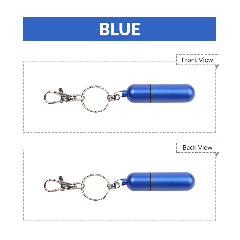 1GB Pill Shaped USB 2.0 Flash Drive with Keyring. 10