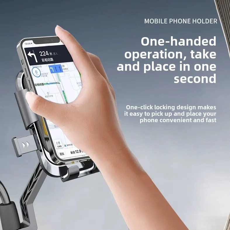 Wholesale Motorcycle Phone Mount Bulk Order for Bike Scooter Handlebar 1