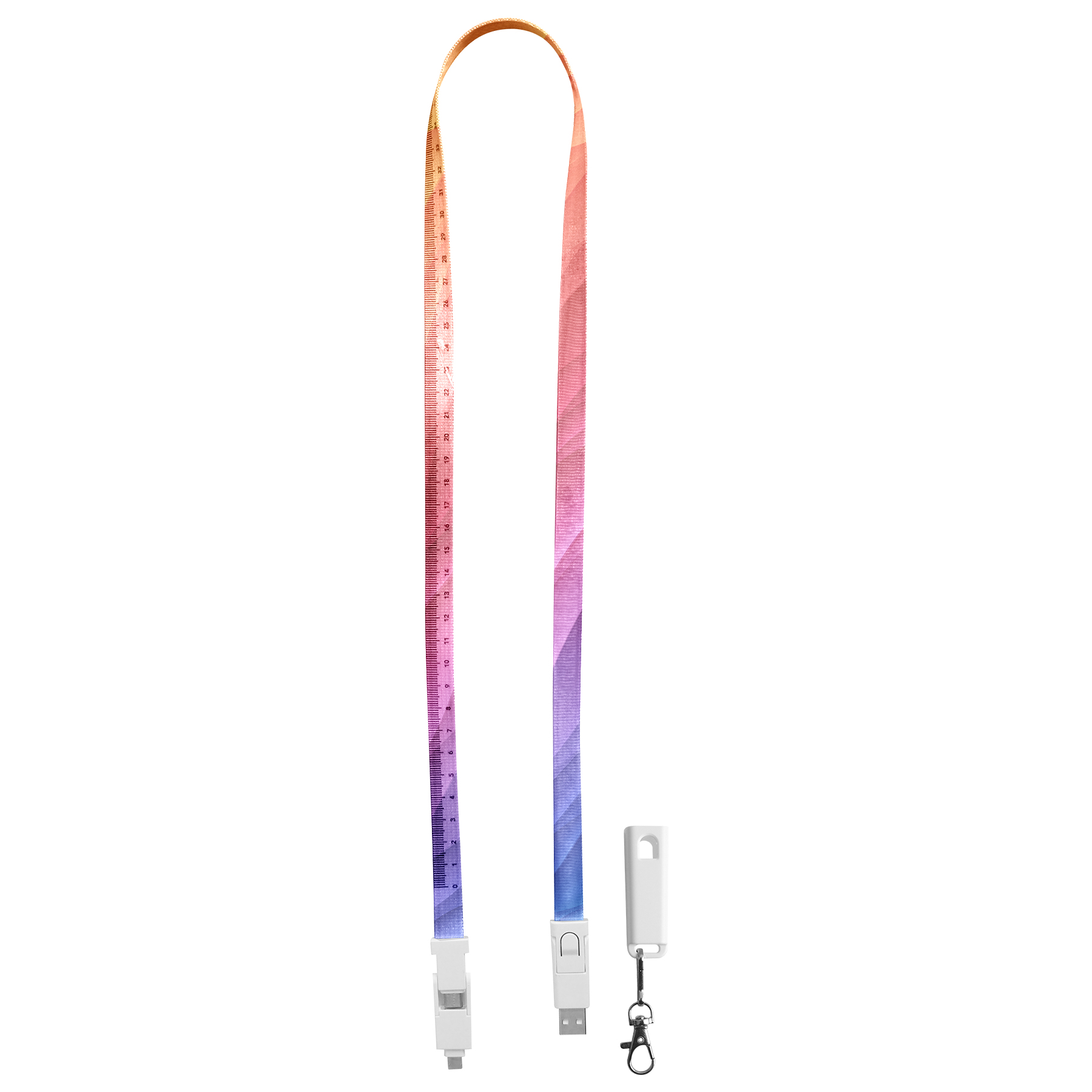 6-In-1 Lanyard USB Charging Cable 6
