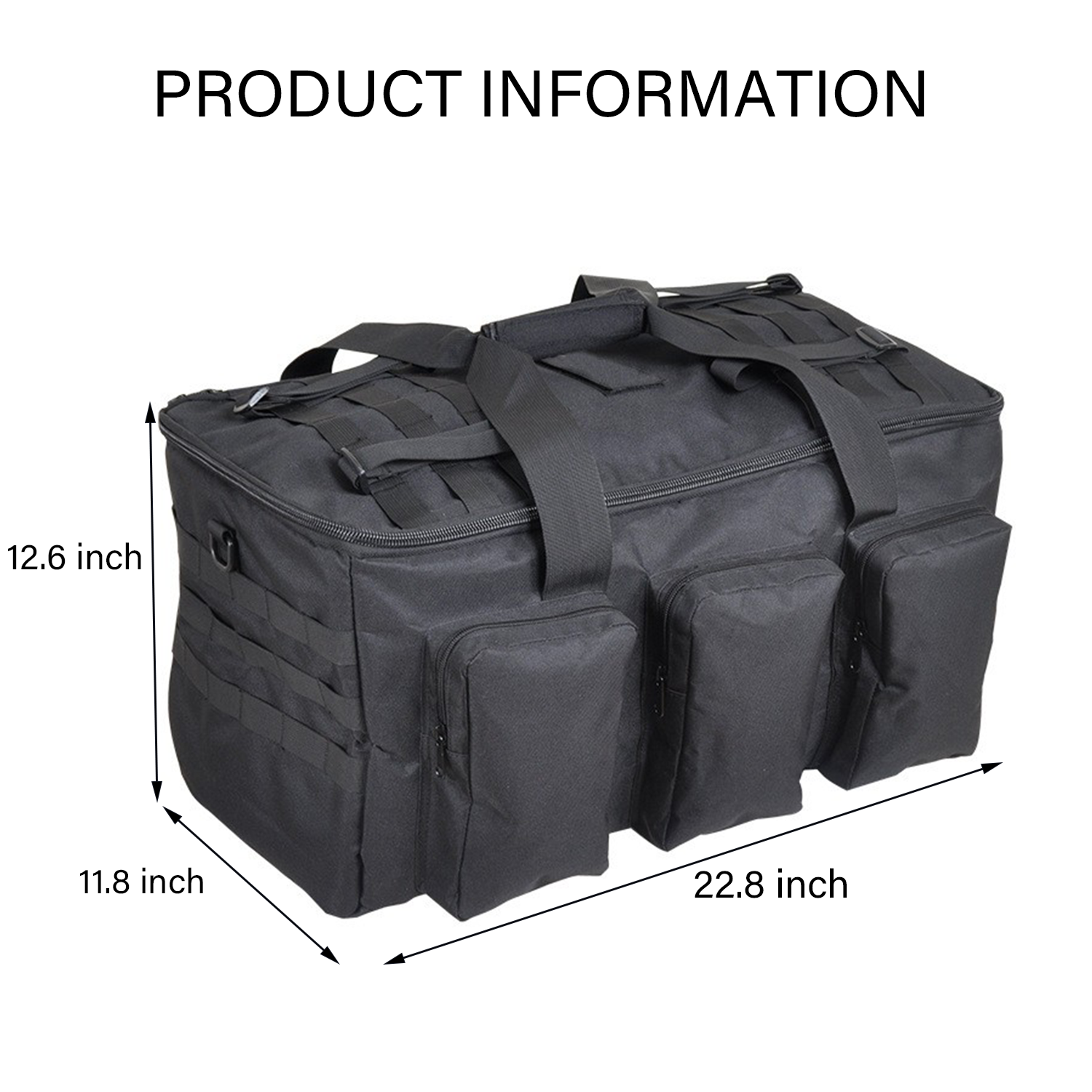 Gym Bag for Men Convertible Weekend Backpack Sports Travel 8
