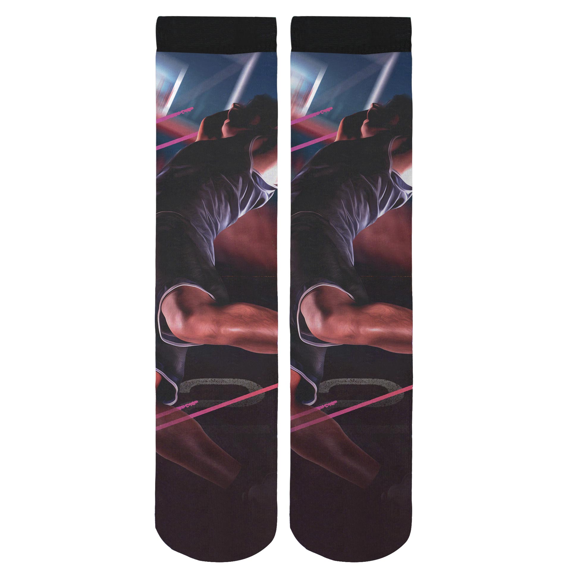 360° Full Color Sublimated Socks 7