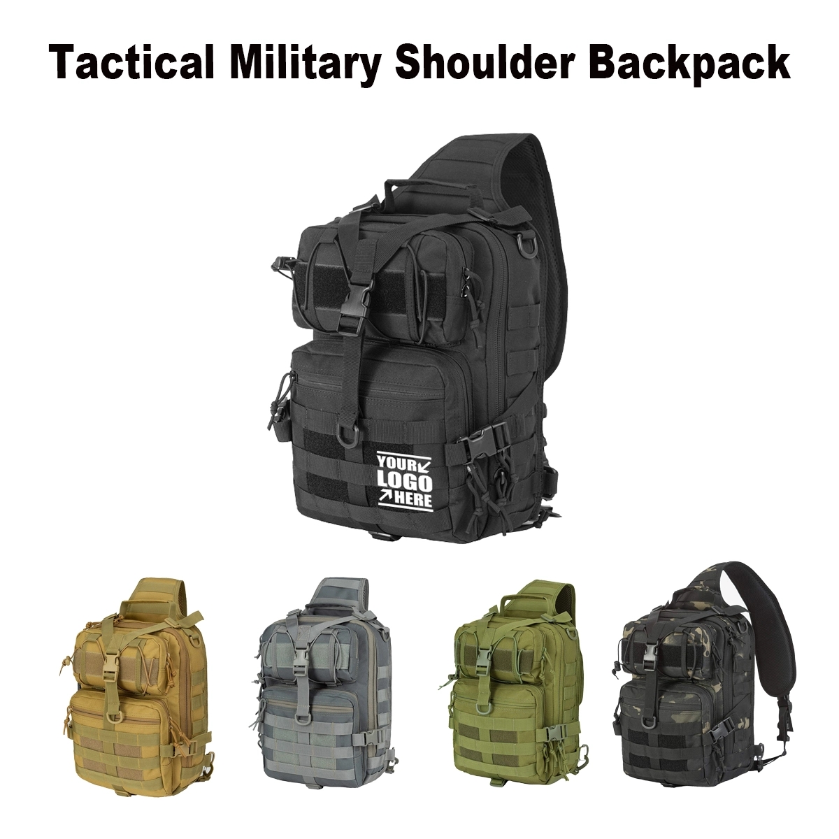 Tactical Sling Military Shoulder Backpack 2