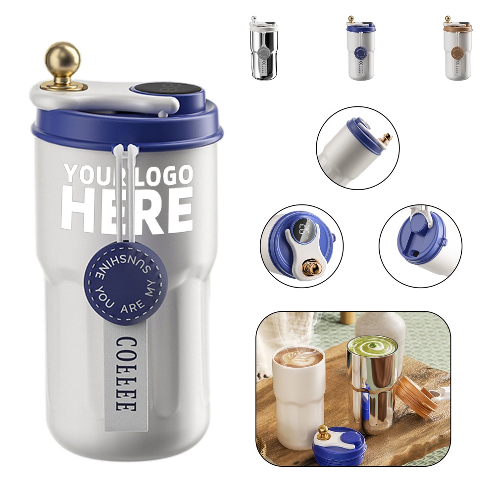 Temperature Display Insulated Mug 2