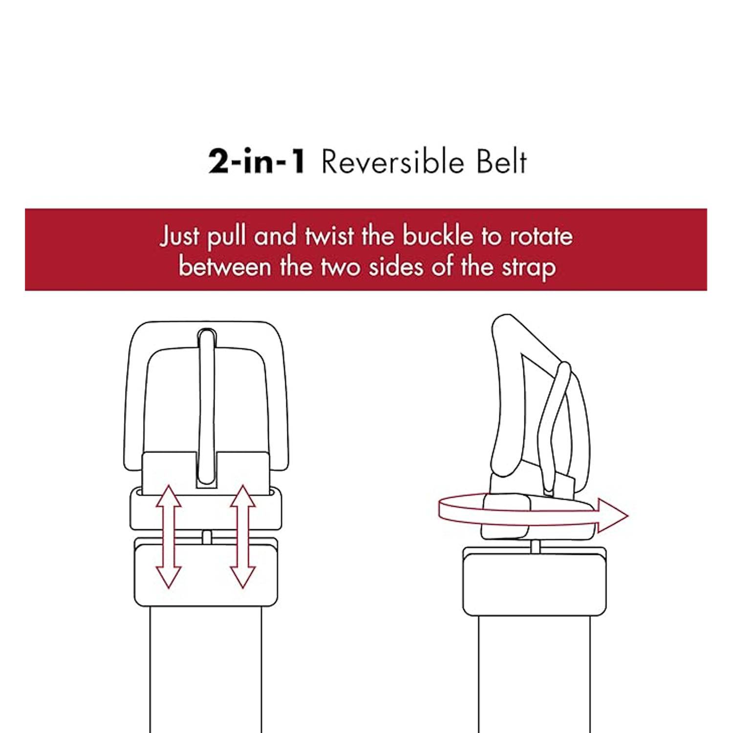 Casual Reversible Belt 5