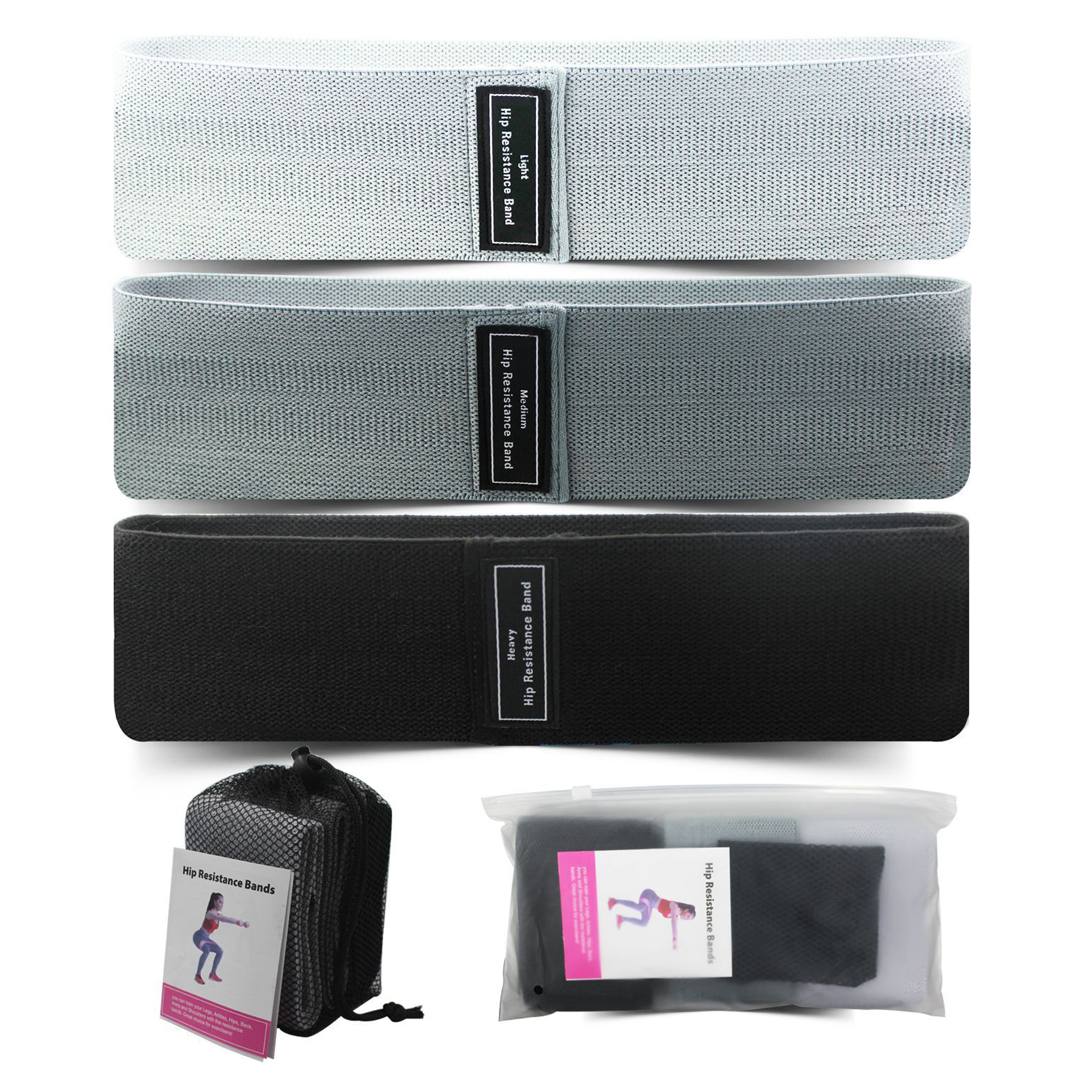 Resistance Bands Set-3 Pieces 3