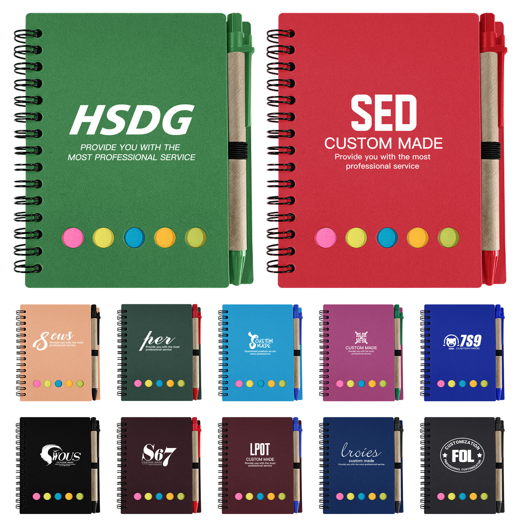 Recycle Write Notebook & Pen 2